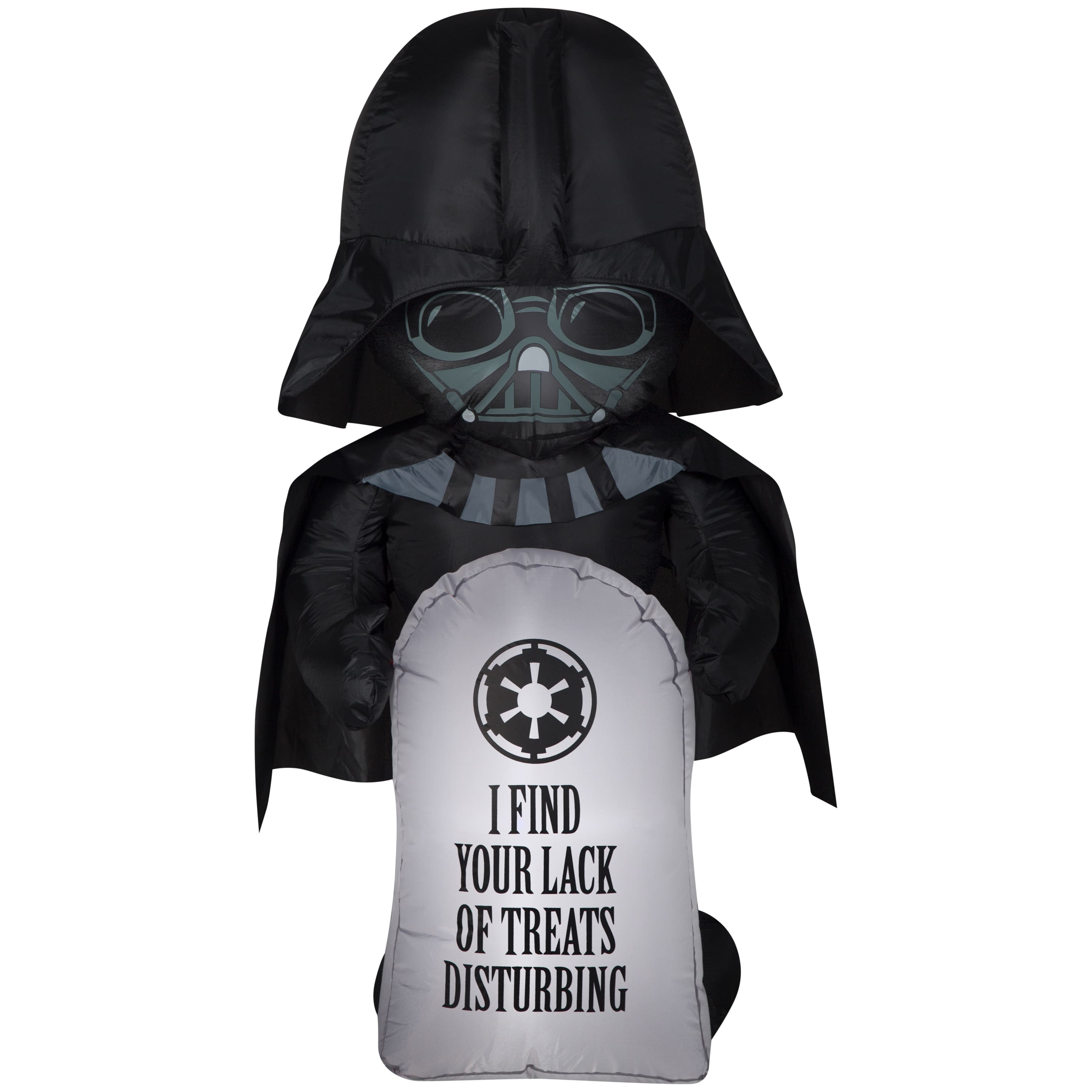 3.5ft. Airblown&#xAE; Inflatable Halloween Stylized Darth Vader with Tombstone