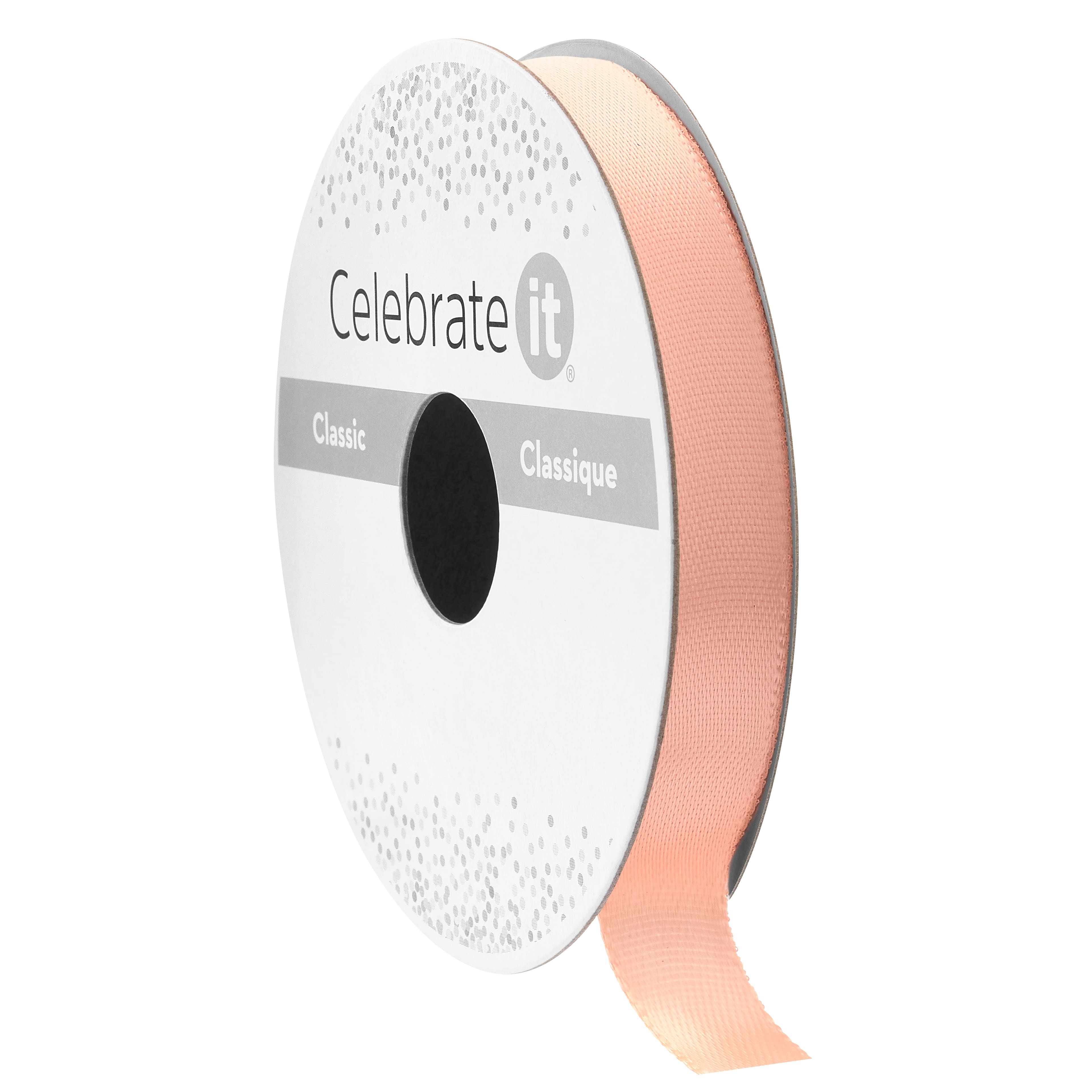 3/8" x 15yd. Satin Ribbon by Celebrate It® Classic