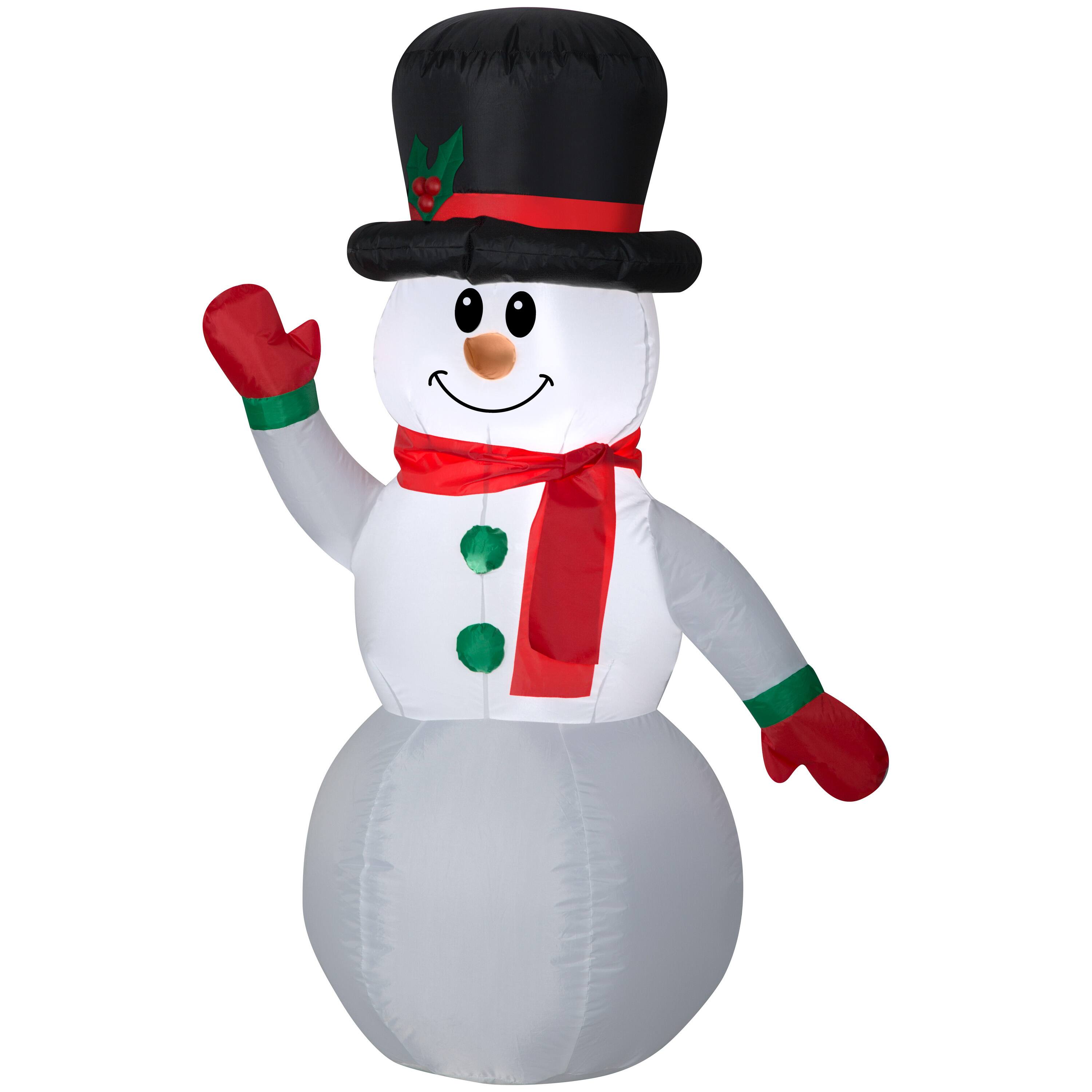 4ft. Airblown® Inflatable Christmas Snowman | Michaels