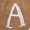 4" Fall Tabletop Pumpkin Monogram Letter by Ashland®