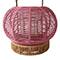 9" Faux Rattan & Glass Lantern Votive Holder by Ashland®