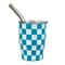 3oz. Mini Check Stainless Steel Insulated Tumbler by Ashland®