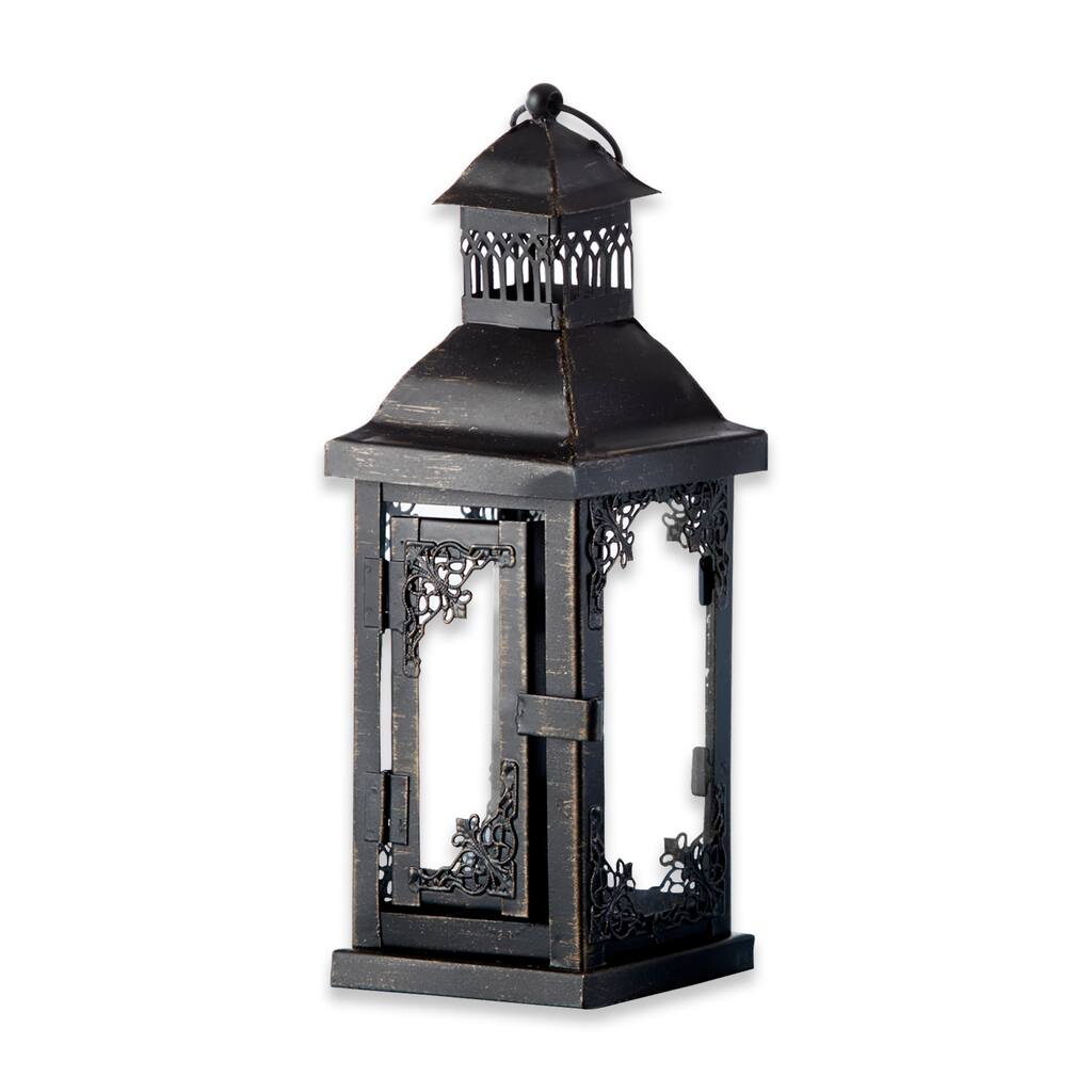 The black lantern corps are part of the emotional spectrum. Kate Aspen® Small Antique Black Decorative Lantern | Michaels