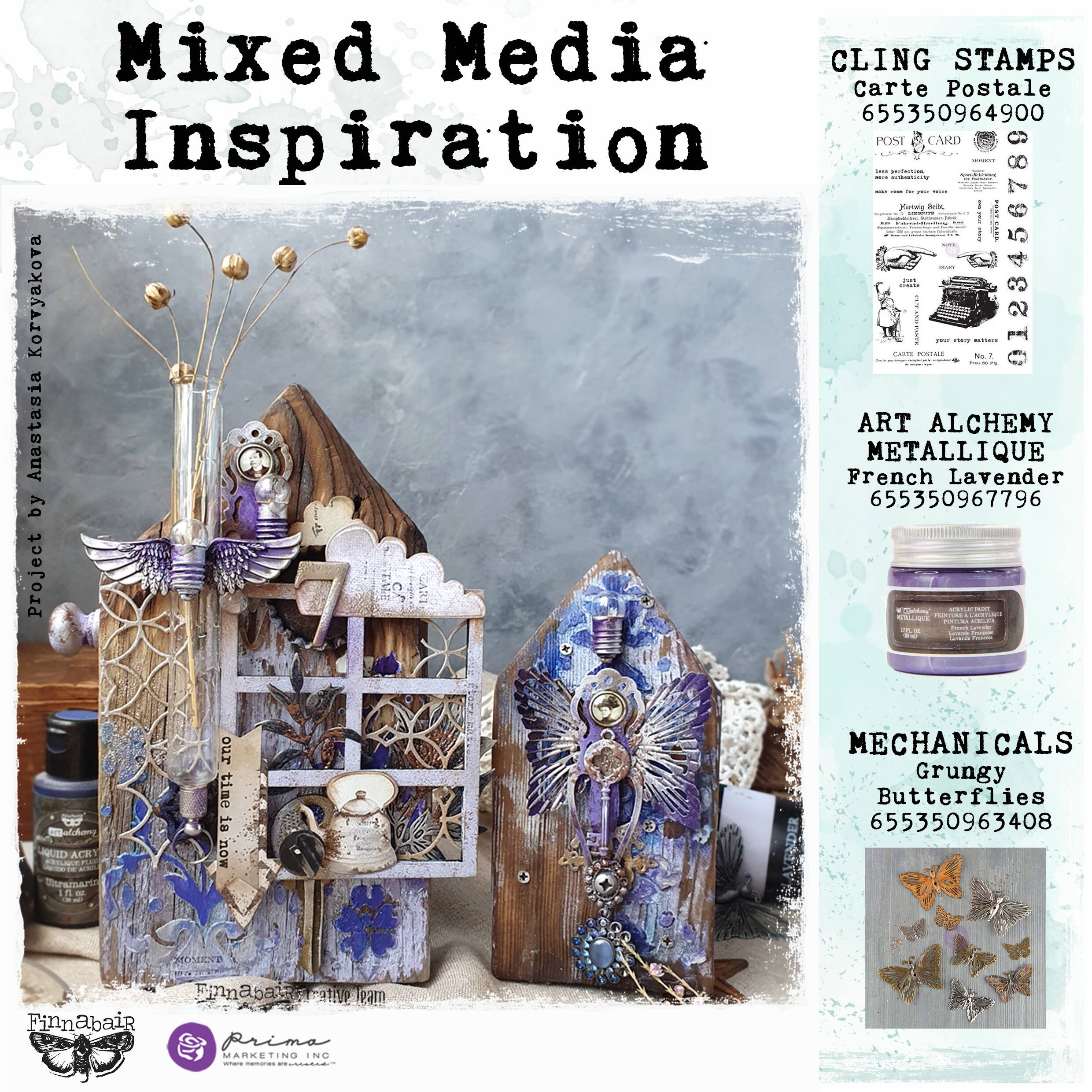 Finnabair Mechanicals Grungy Butterflies Metal Embellishments Michaels