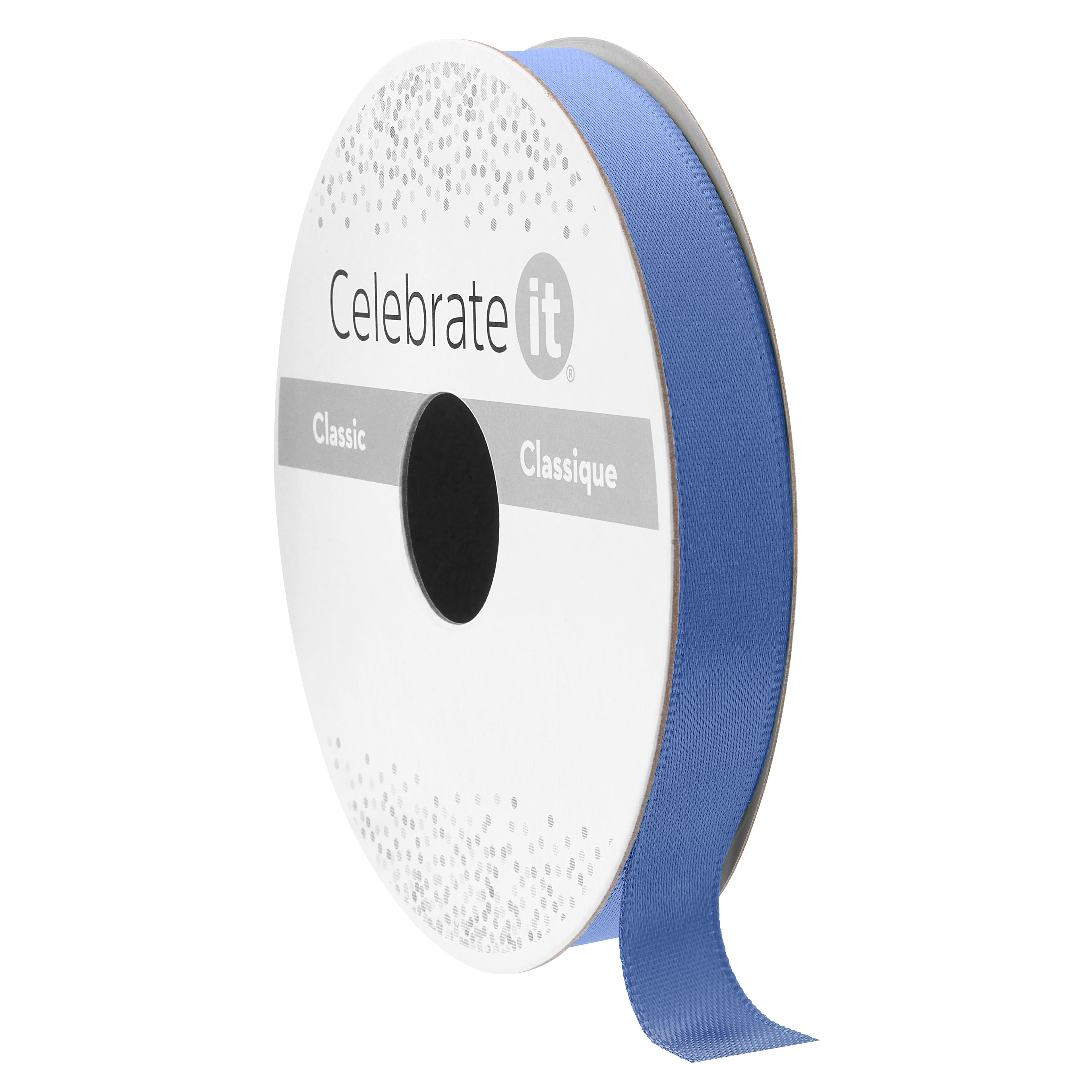 3/8&#x22; x 15yd. Satin Double Face Ribbon by Celebrate It&#xAE; Classic