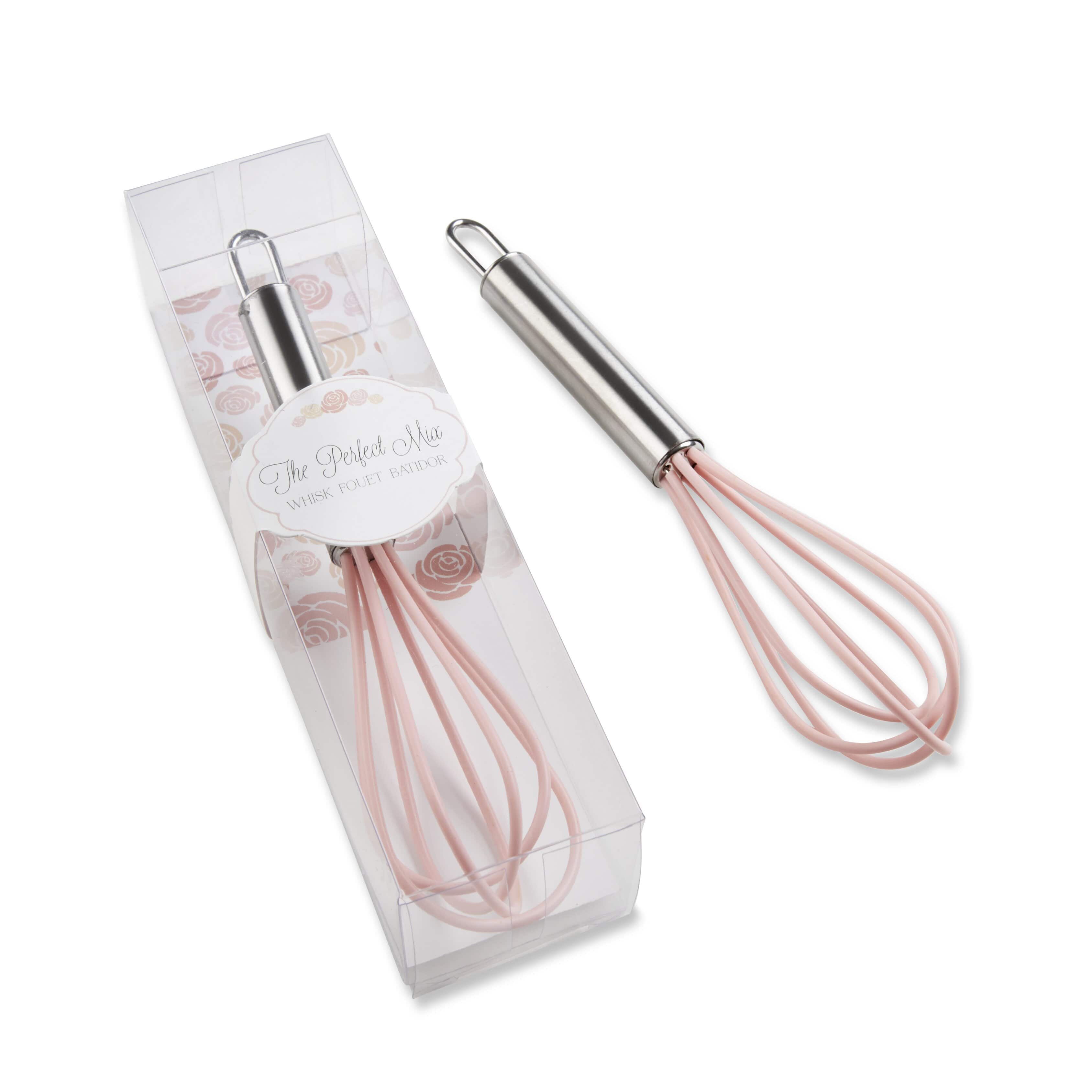 Kate Aspen® The Perfect Mix Pink Kitchen Whisk, 4ct.