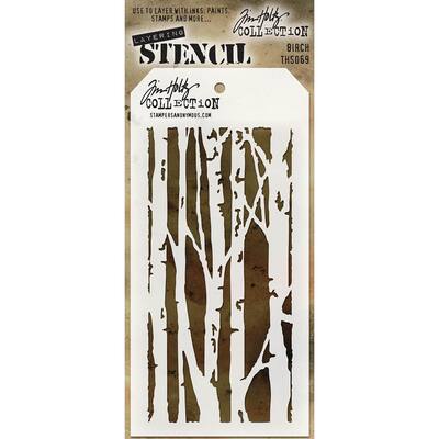 Stampers Anonymous Tim Holtz® Birch Layered Stencil | Michaels