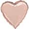 17" Metallic Heart Mylar Balloon