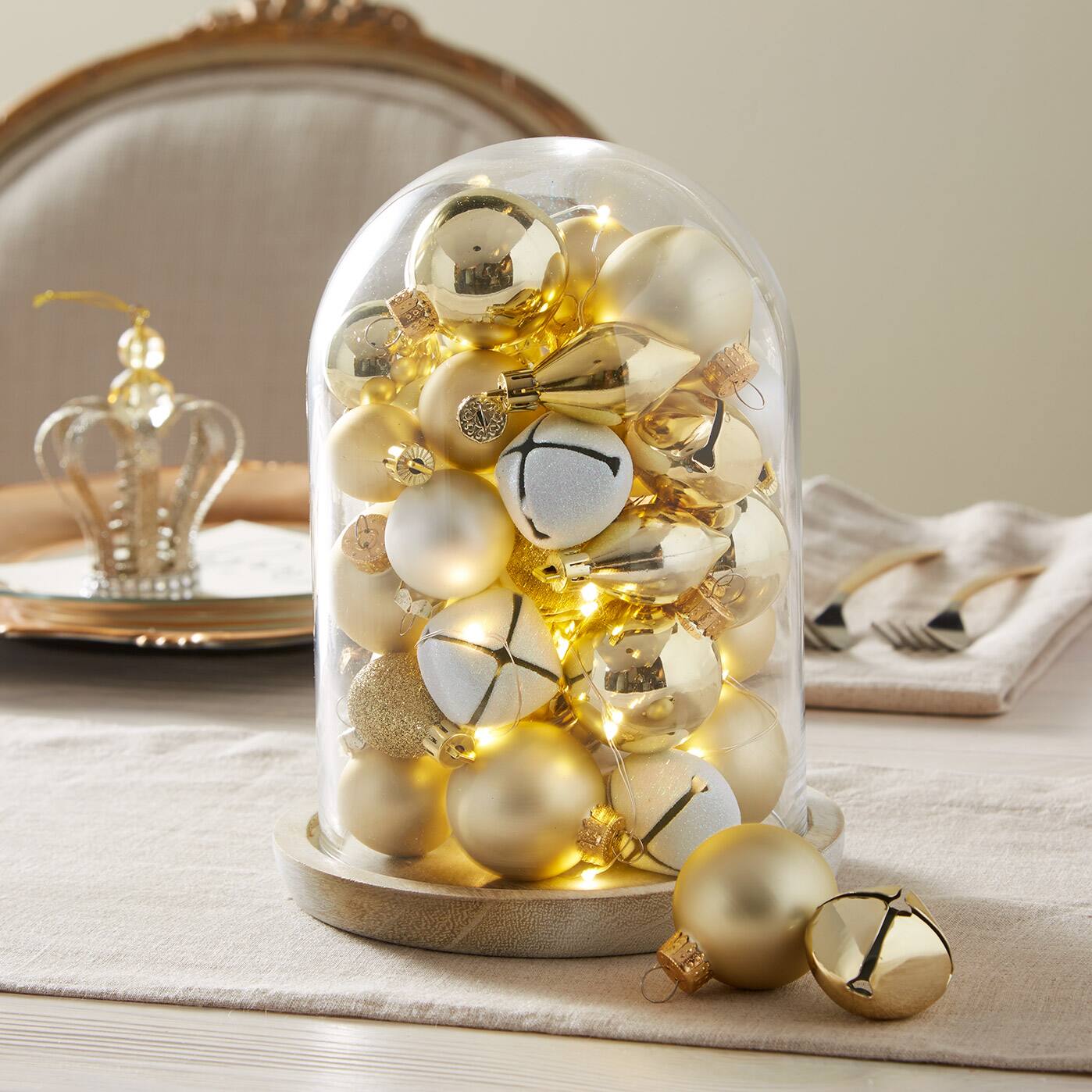 Miniature Ornaments in Cloche, Projects