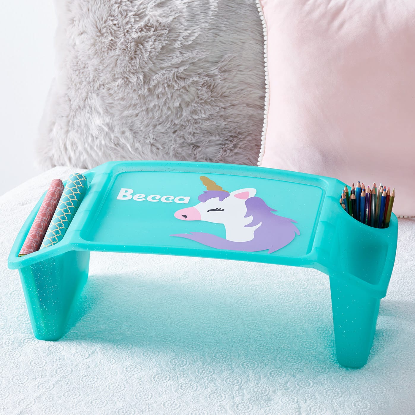Personalized Unicorn Lap Tray