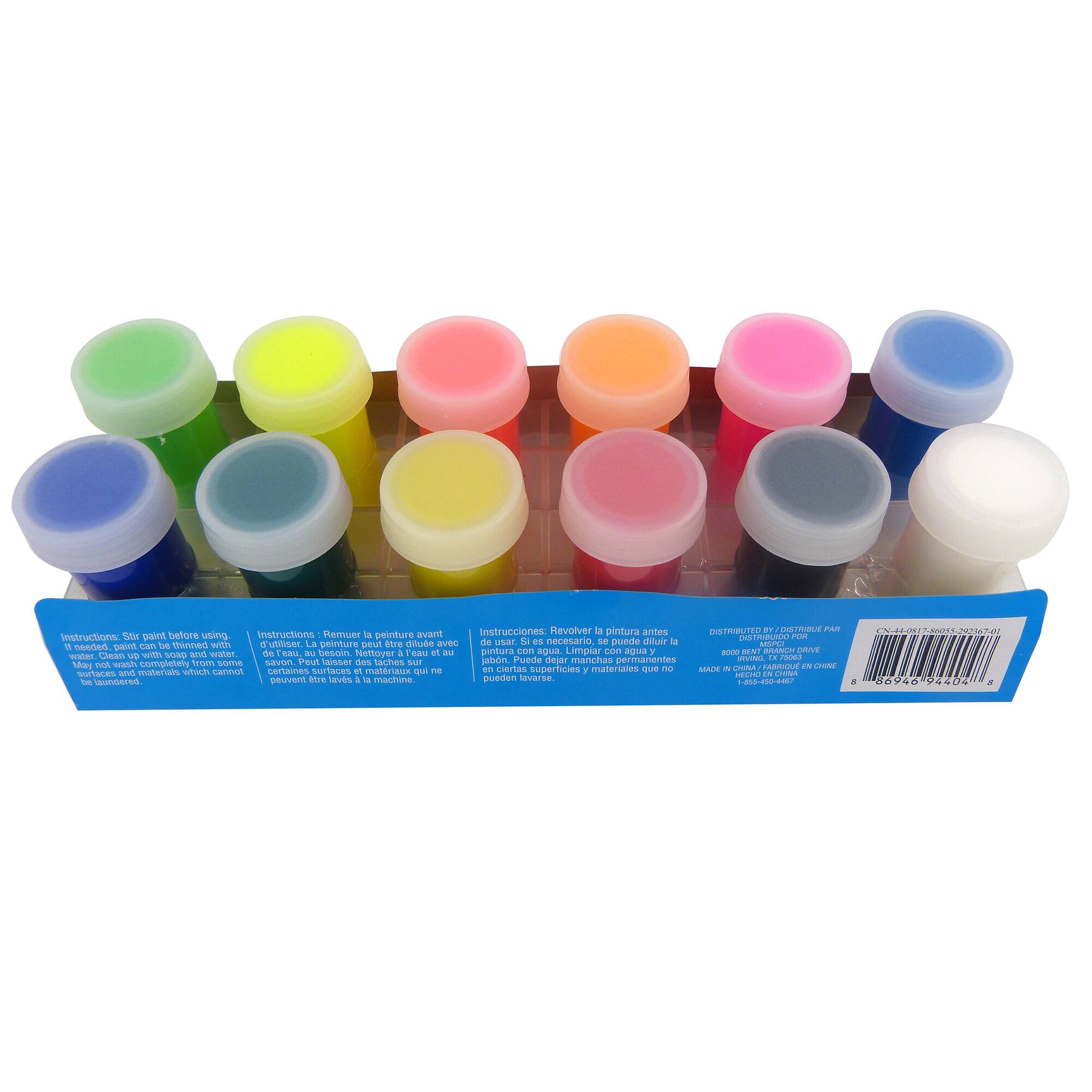 Find Neon & Primary Washable Paint Set by Creatology™ at Michaels