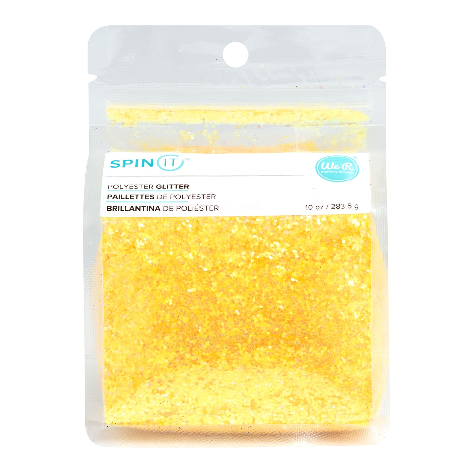 12 Pack: We R Memory Keepers&#xAE; Spin It&#x2122; Chunky Polyester Glitter
