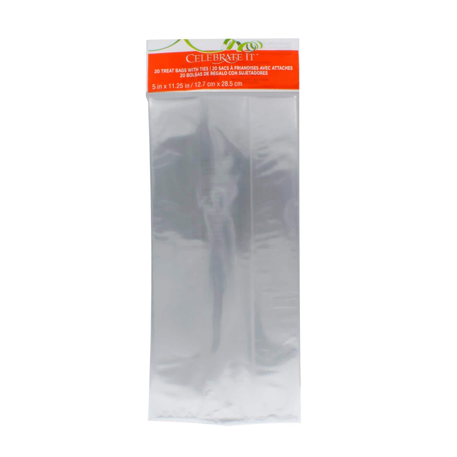 12 Packs: 20 ct. (240 total) Clear Treat Bags by Celebrate It™