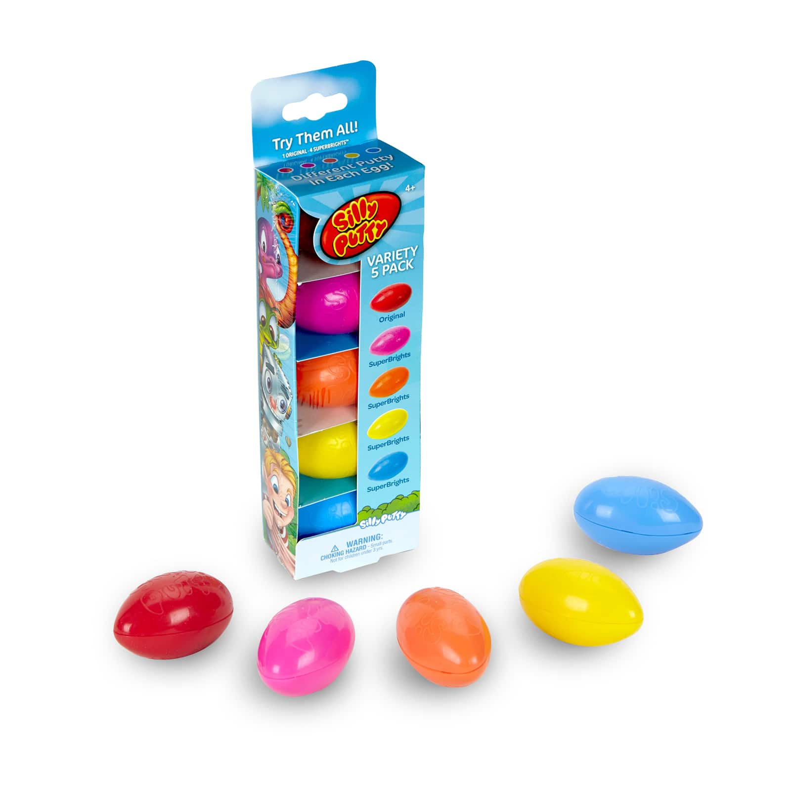 071662103286 UPC - Silly Putty Eggs Party Pack 5 Ct. | UPC Lookup