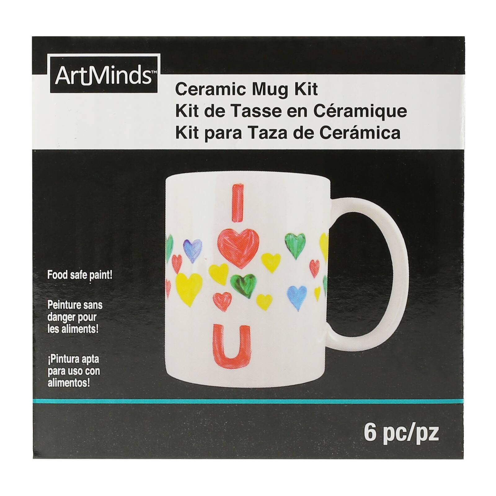 ceramic mug painting kit