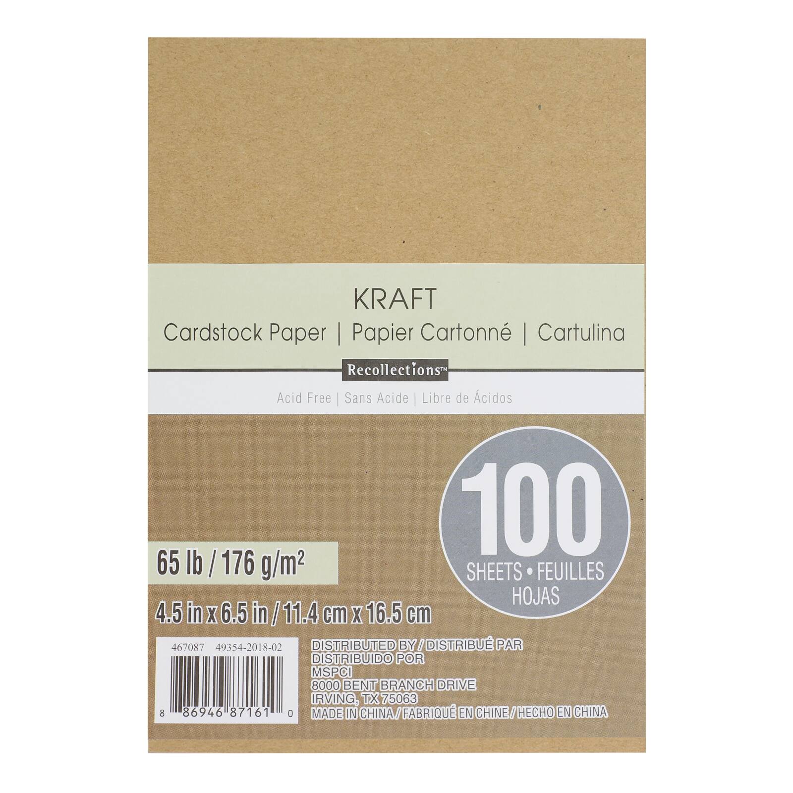 kraft paper cardstock