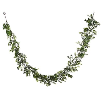 6ft. Dark Green Boxwood Garland by Ashland® | Michaels