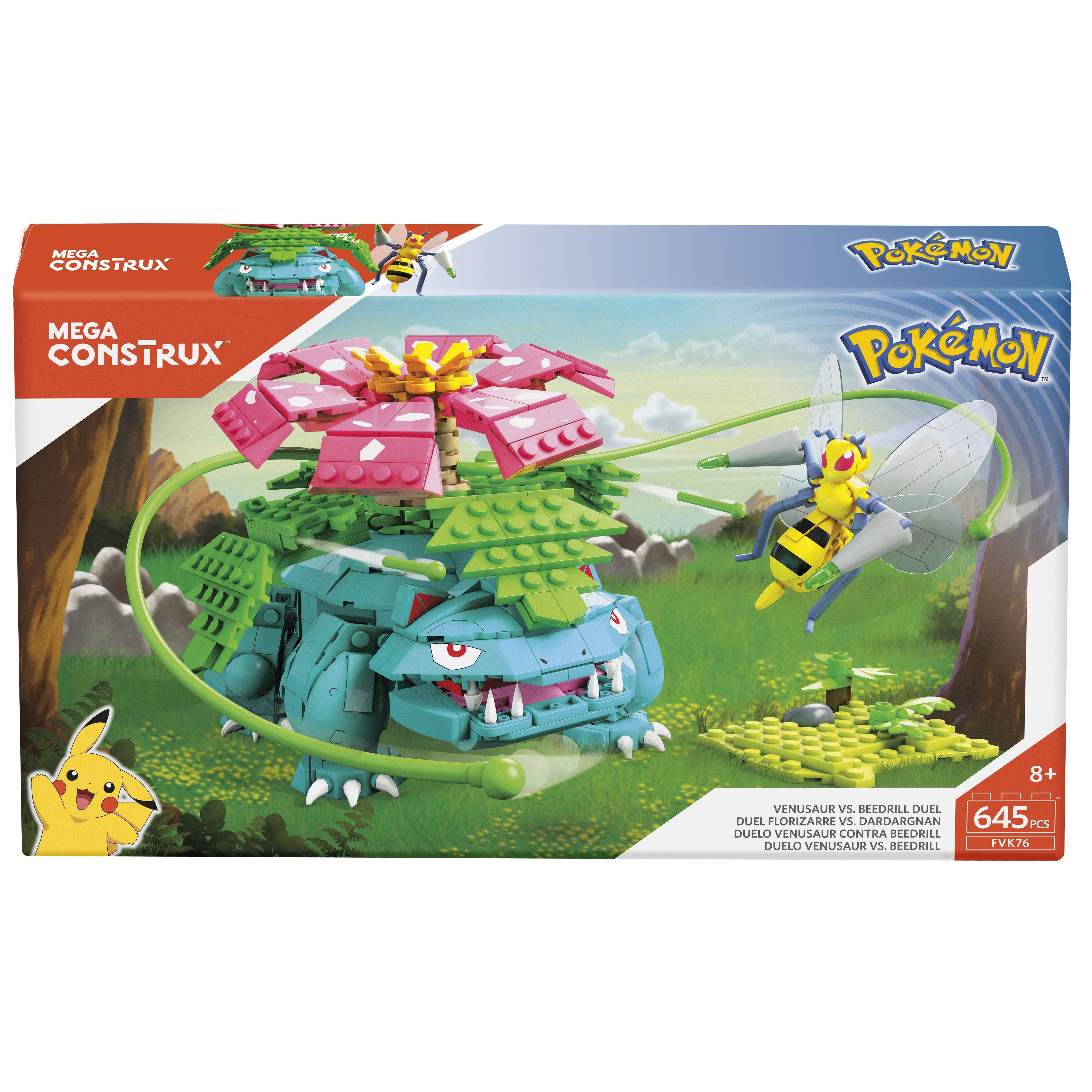 Mega Construx Pokemon Venusaur Vs Beedrill Challenge