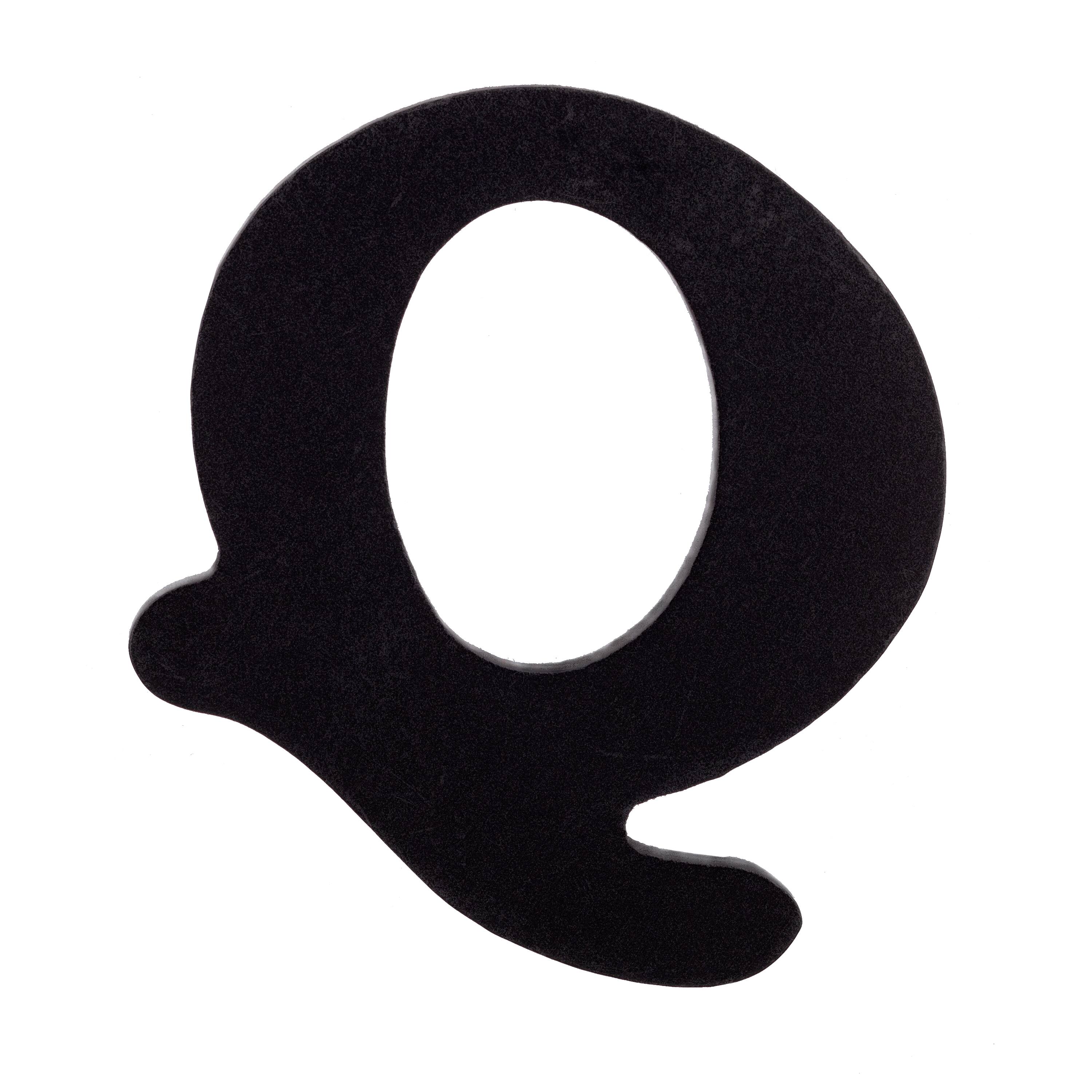 2.5" Black MDF Whimsy Letter by Make Market®