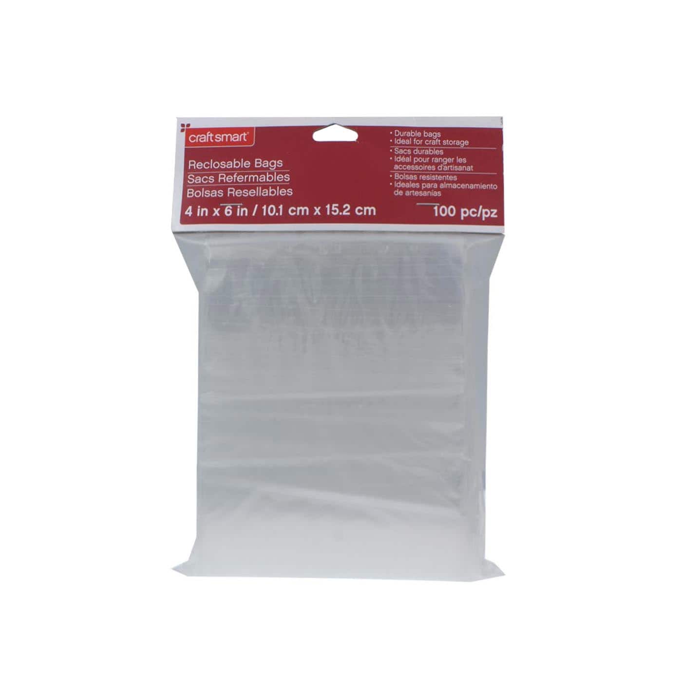 100 6x9 Clear Zip and Lock Plastic Zipper Poly Locking Reclosable