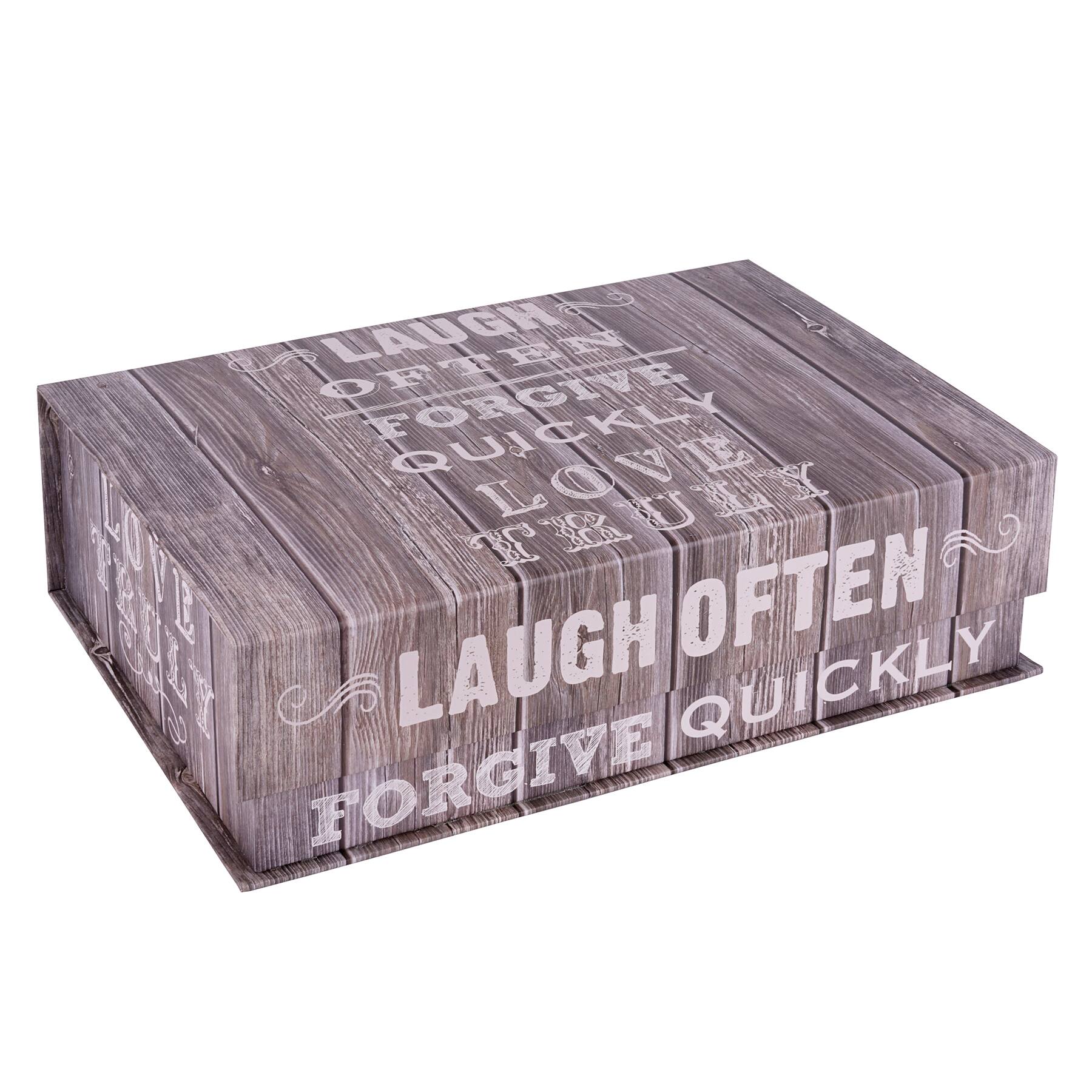 Shop for the Medium Wooden Tab Box By Ashland® at Michaels