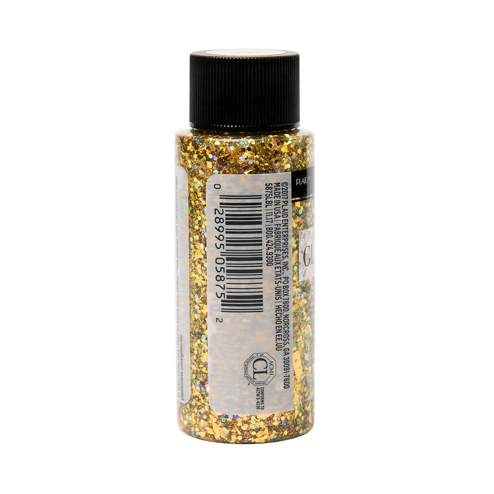 12 Pack: FolkArt&#xAE; Glitterific&#x2122; Acrylic Paint