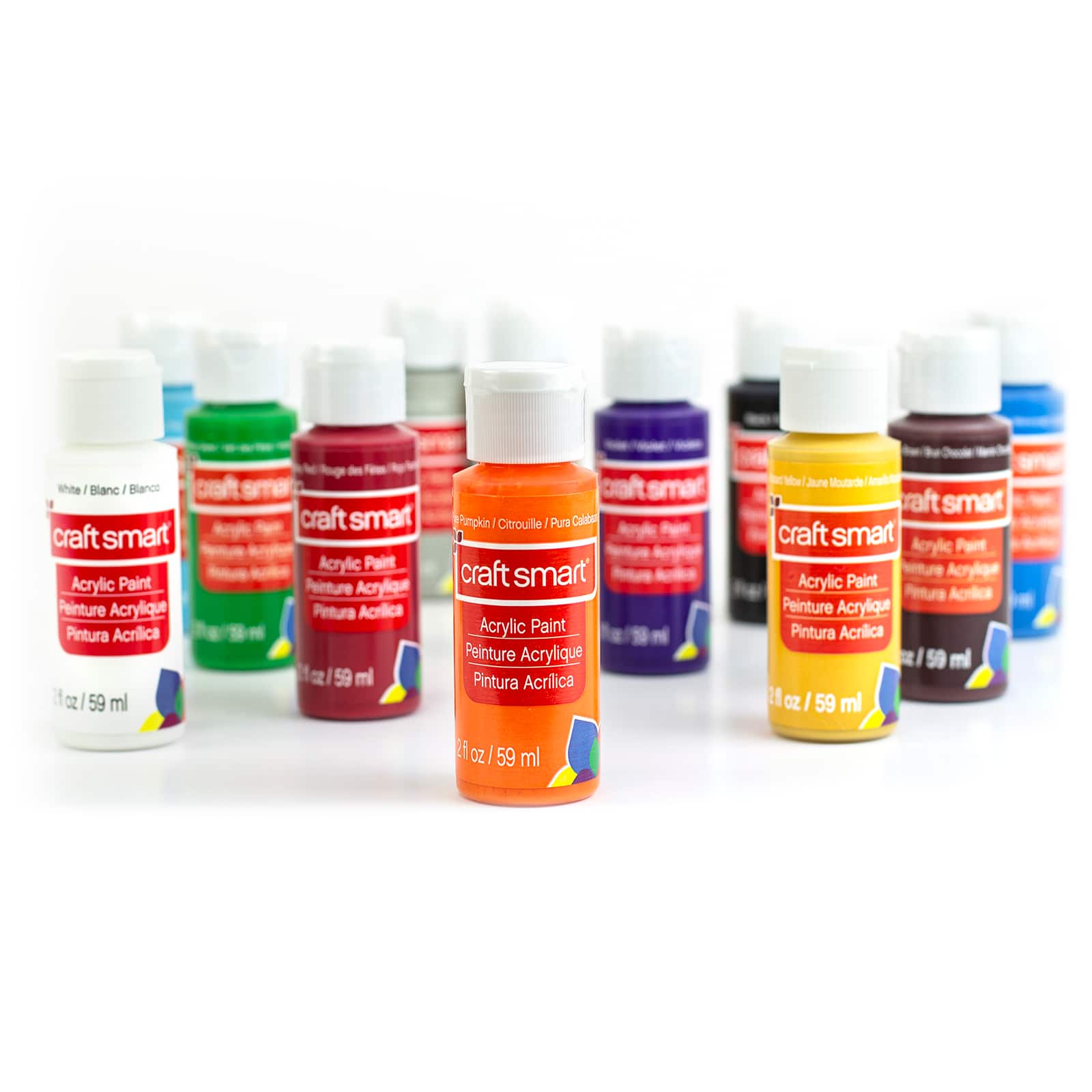 Craft Smart michaels bulk 12 packs: 12 ct. (144 total) acrylic paint value  pack by craft smart