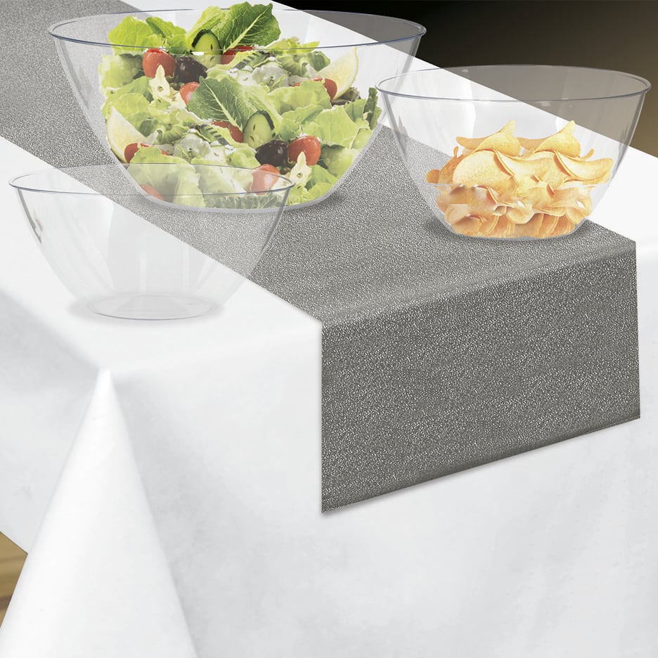 6 Pack: 5qt. Clear Plastic Serving Bowl by Celebrate It™