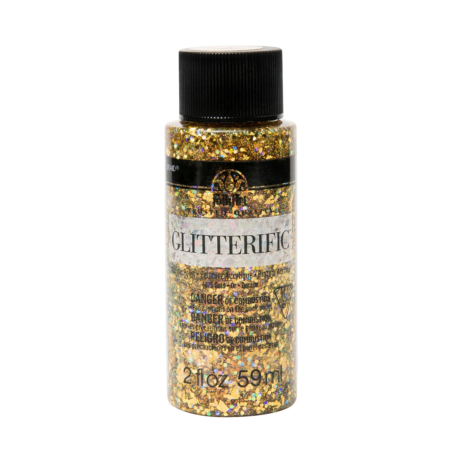 12 Pack: FolkArt&#xAE; Glitterific&#x2122; Acrylic Paint