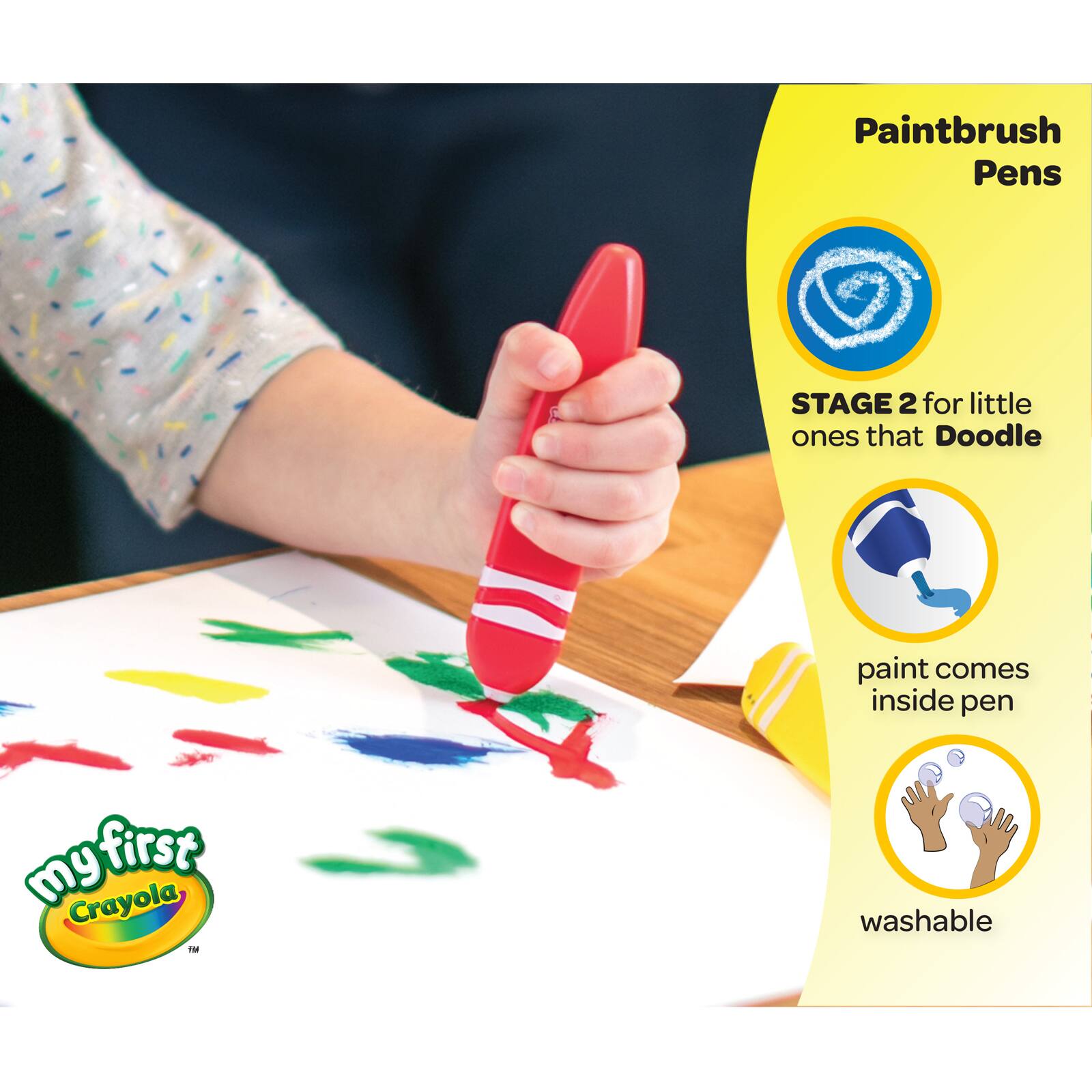 Find the Crayola® My First Washable Tripod Grip Pens at Michaels