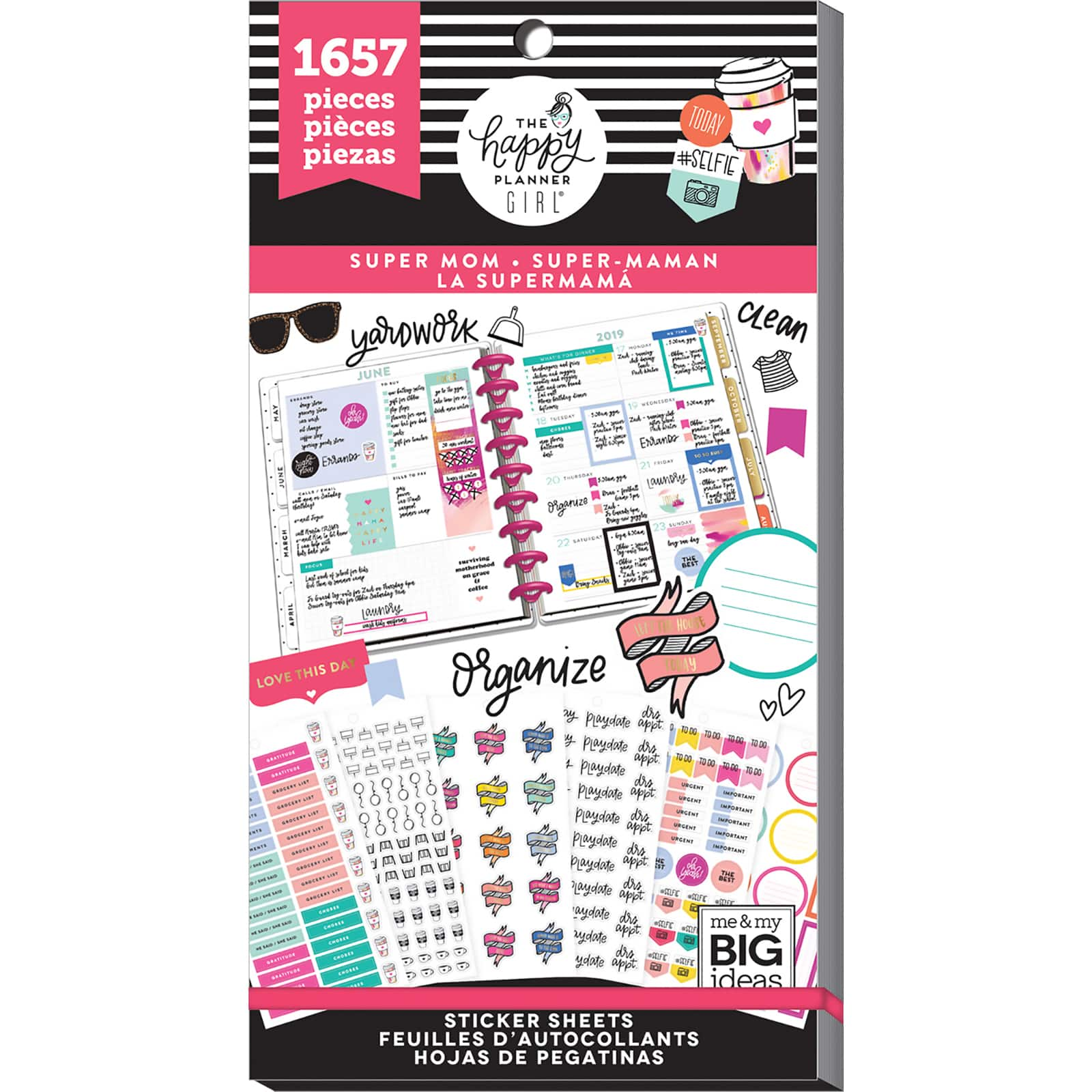 planner happy michaels create planners mom pack sticker