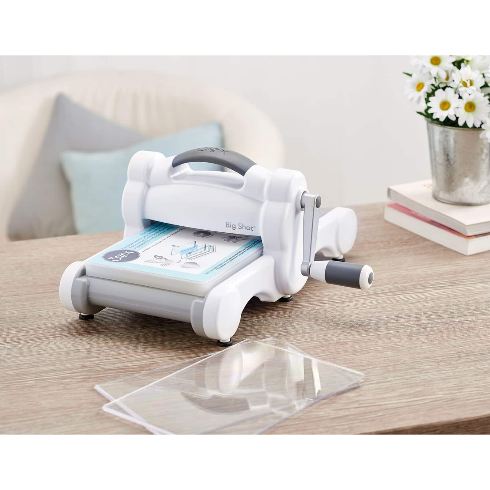 Sizzix&#xAE; Gray &#x26; White Big Shot Machine