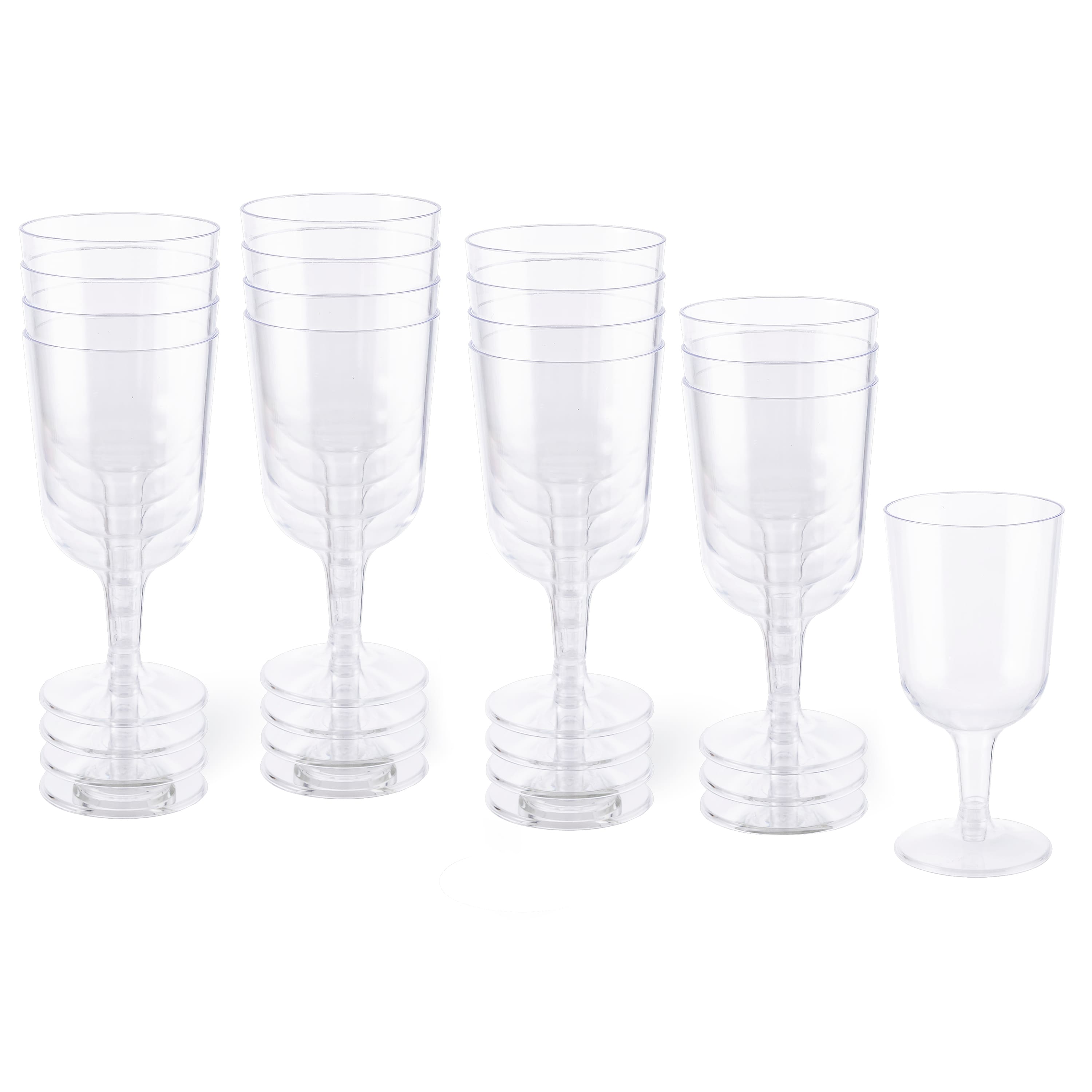 plastic stemware bulk