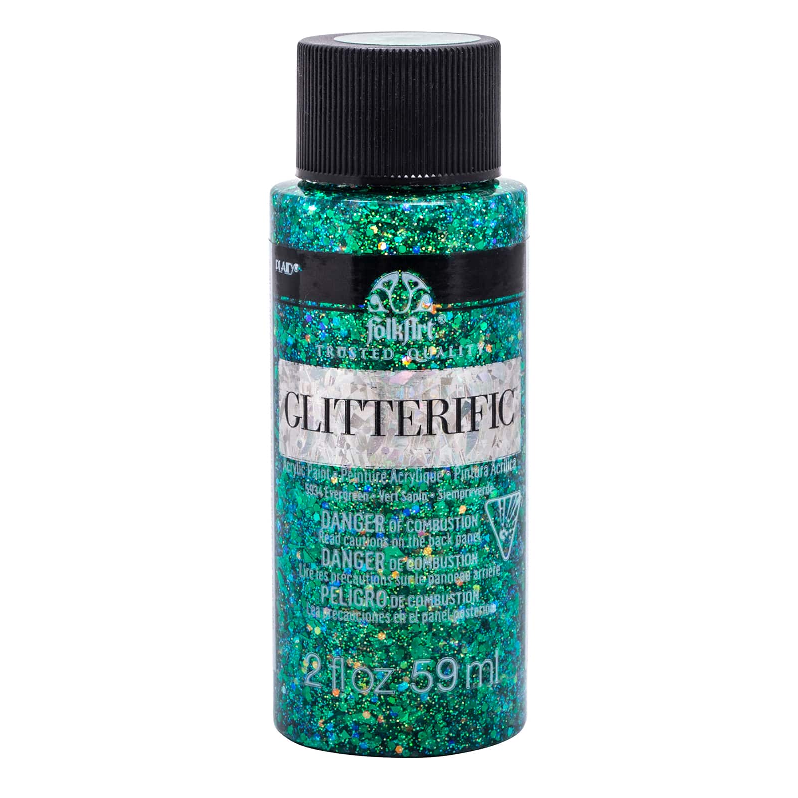 12 Pack: FolkArt® Glitterific™ Acrylic Paint