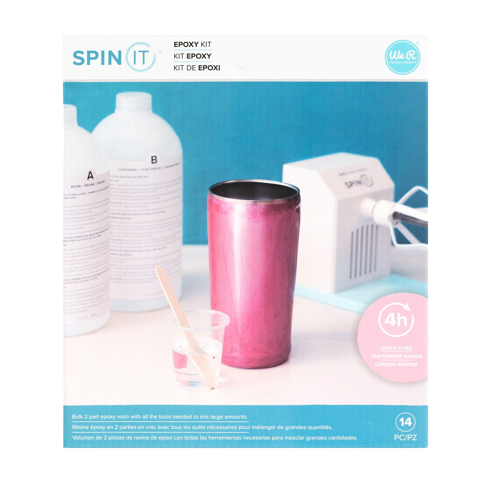We R Memory Keepers, Other, We R Memory Keepers Spin It Pro Tumbler Epoxy