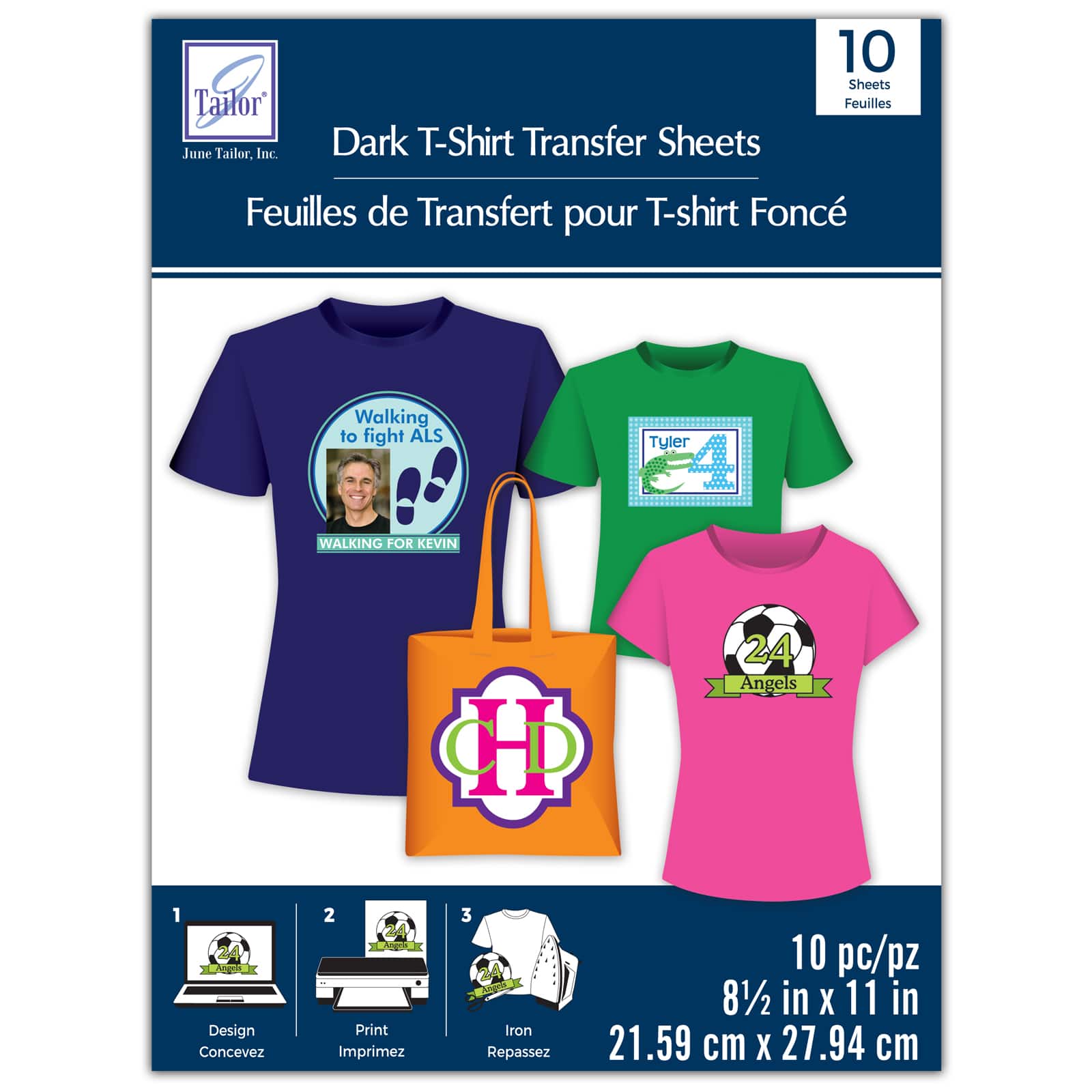 June Tailor Fusible Cotton Fabric Sheets 10 Pack