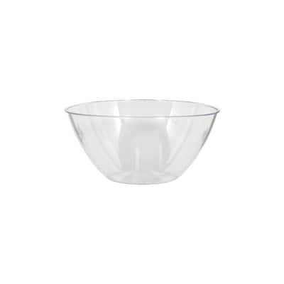 2qt. Clear Plastic Serving Bowl by Celebrate It™