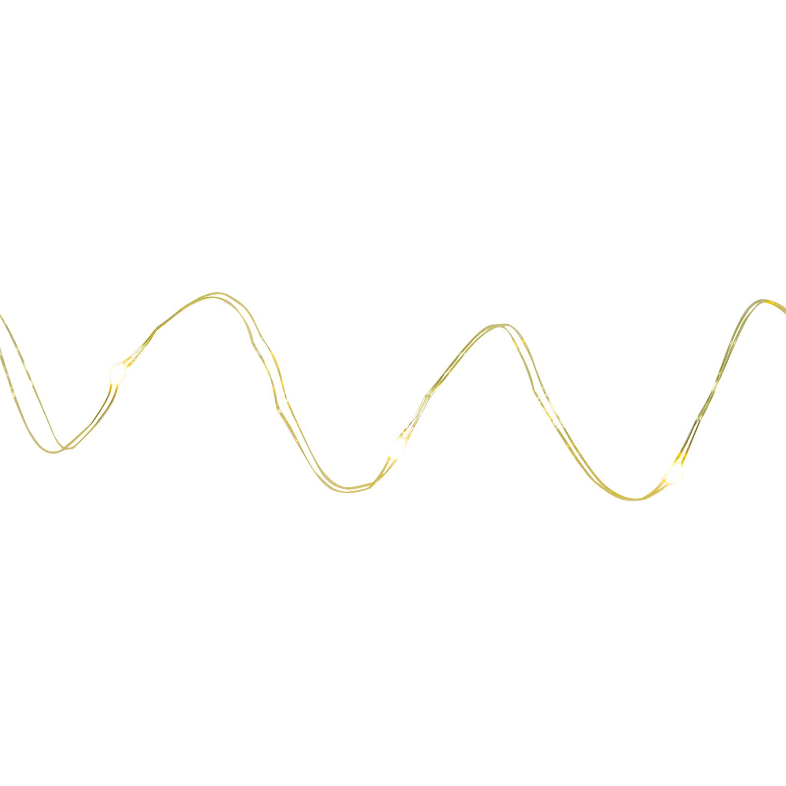 Shimmer Lights™ Gold LED String Lights By Ashland®