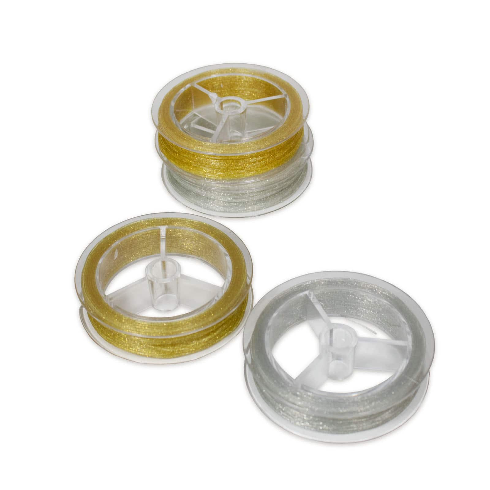 6 Pack: Glitter Stretch Cord Value Pack by Bead Landing™