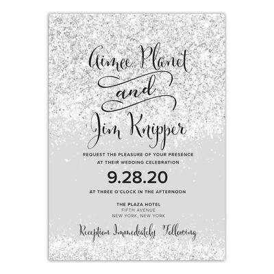 David Tutera™ Personalized Sparkle Wedding Invitation | Wedding ...