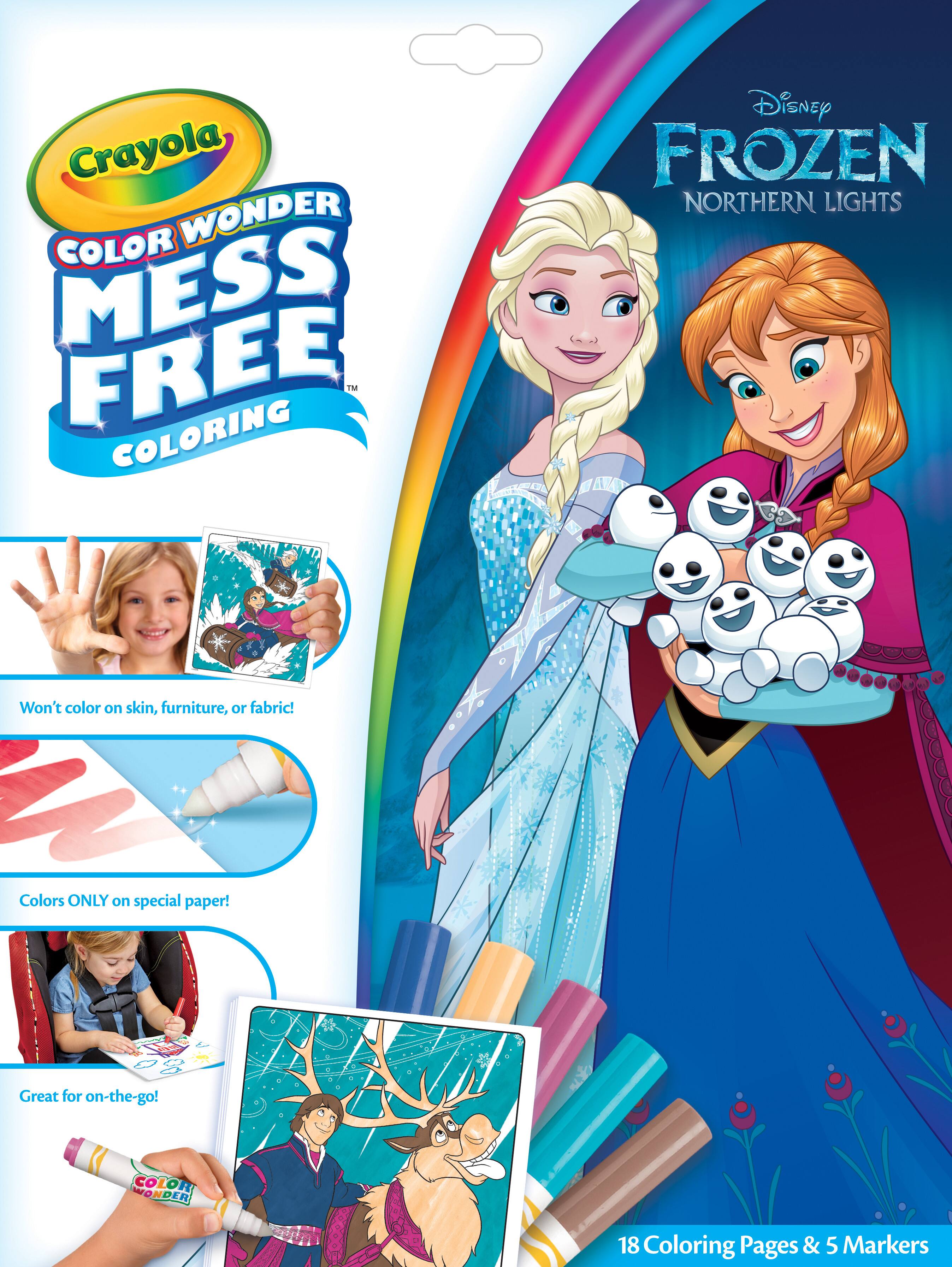 Download Crayola® Color Wonder™ Disney® Frozen Paper & Markers