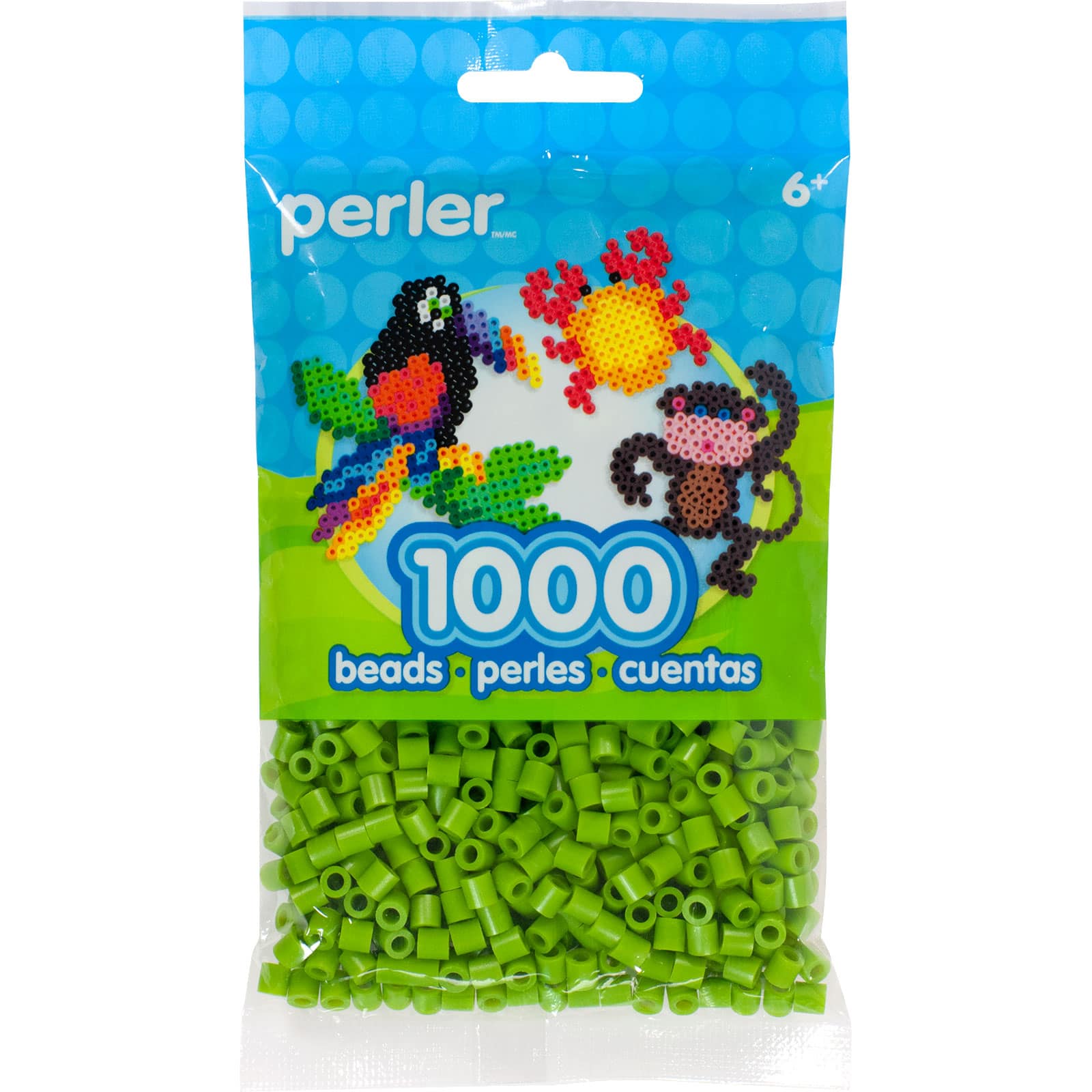 Red Hama Beads 1,000 Bead Refill Bag 