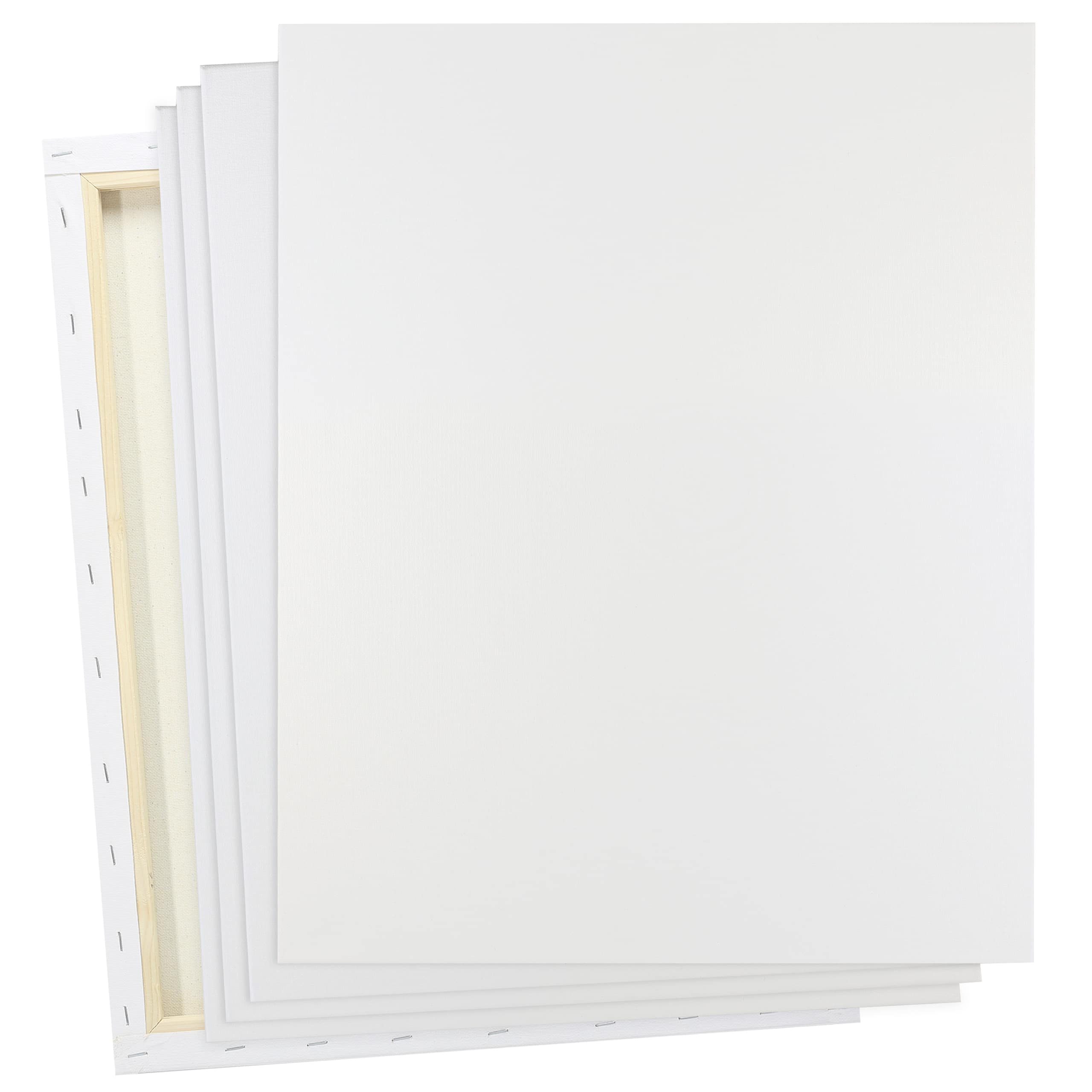 16x20 Canvas Bundle - Pack of 5 Art Canvas Sheets and Magnetic