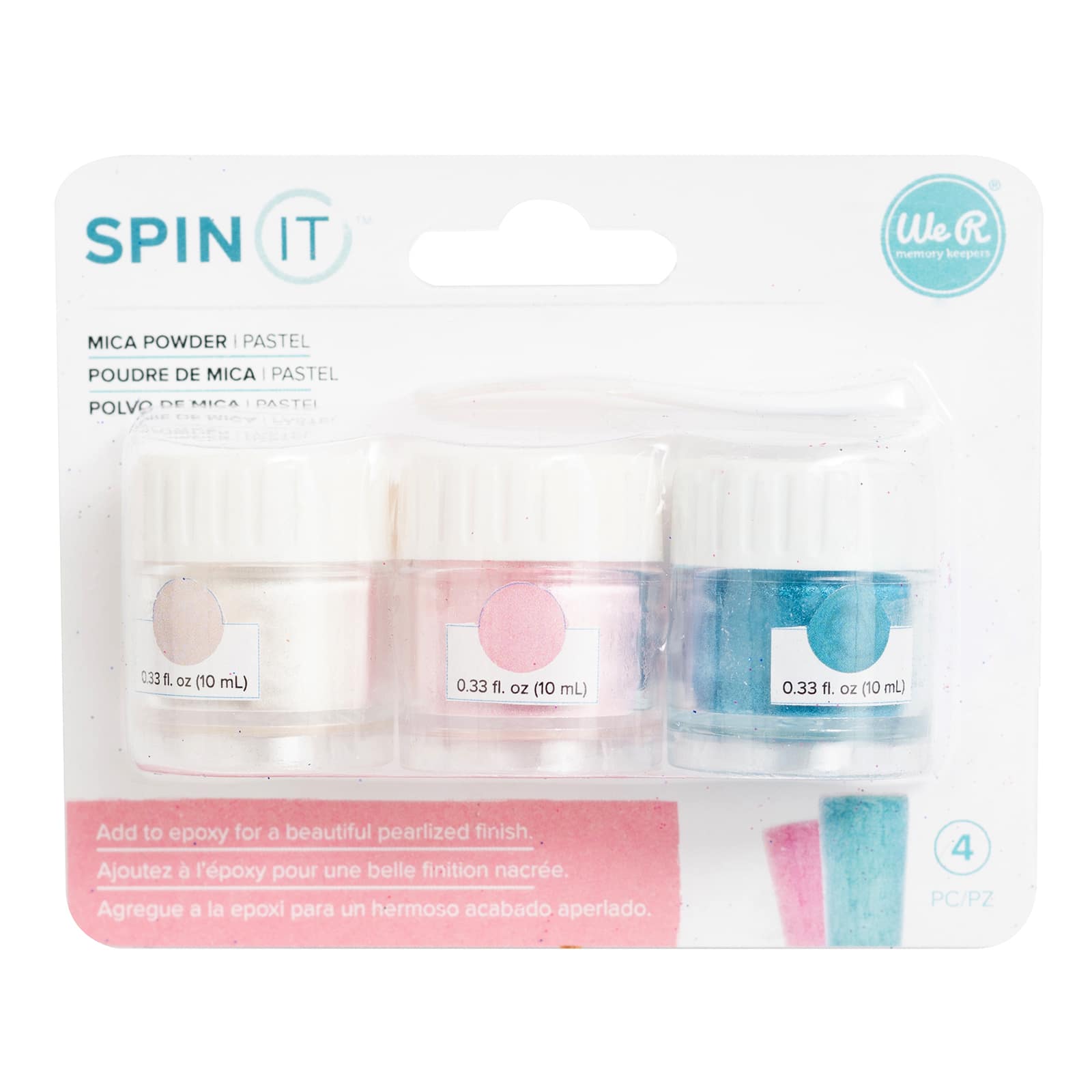 Find the We Memory Keepers® Spin It™ Mica Powder, Pastel at Michaels