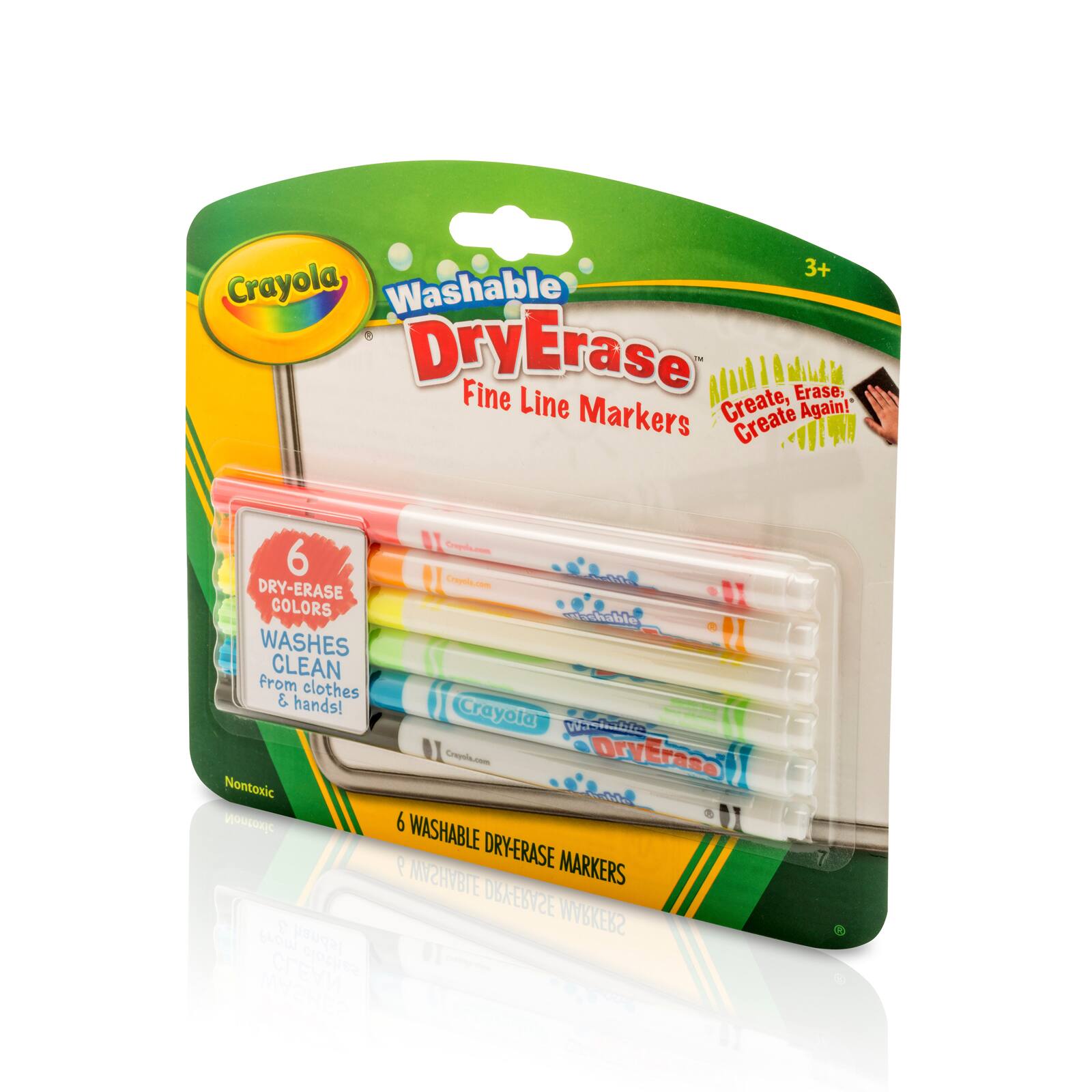 Find the Crayola® DryErase Fine Line Washable Markers at Michaels