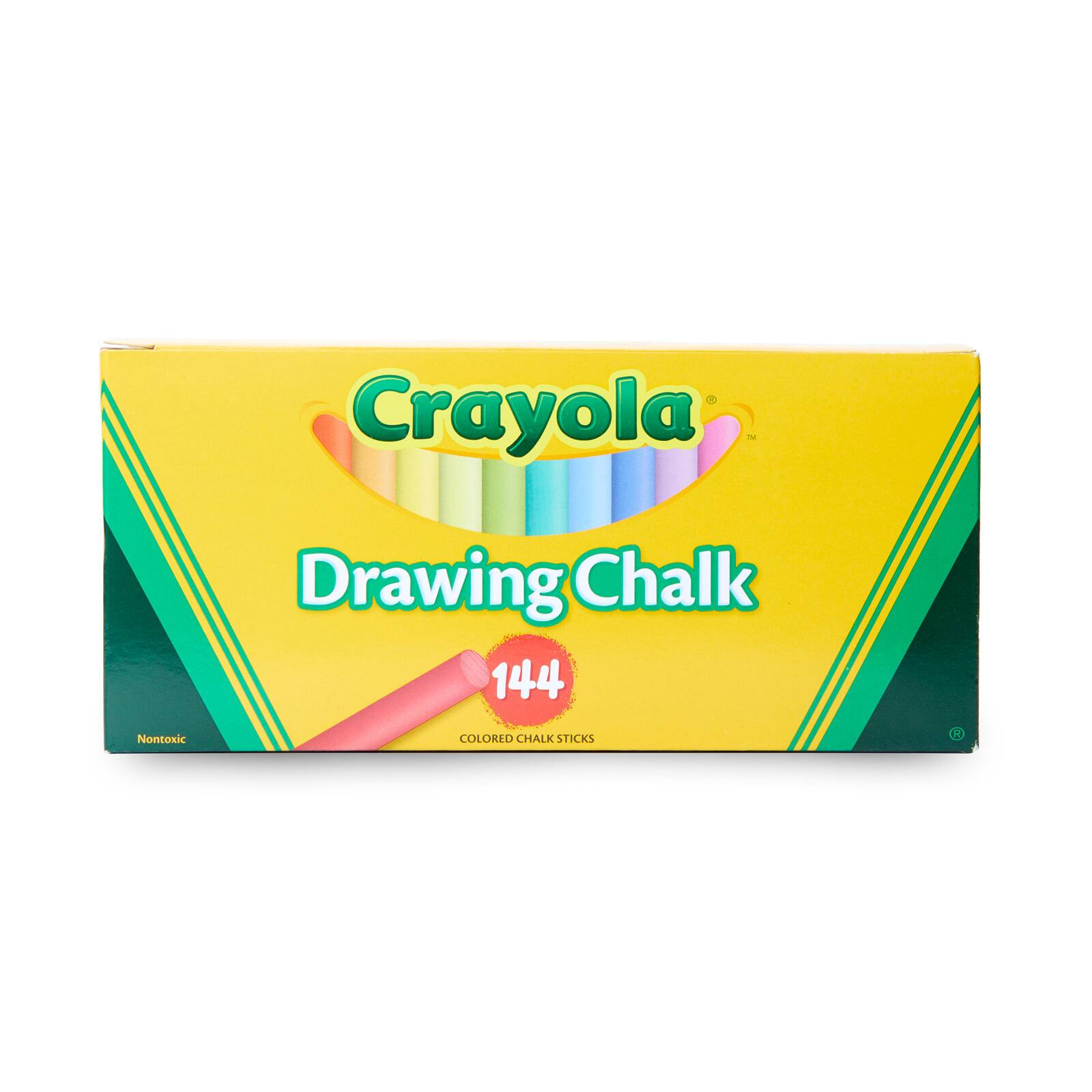 144-Stick Set Crayola Colored Drawing Chalk 144-Stick Set 