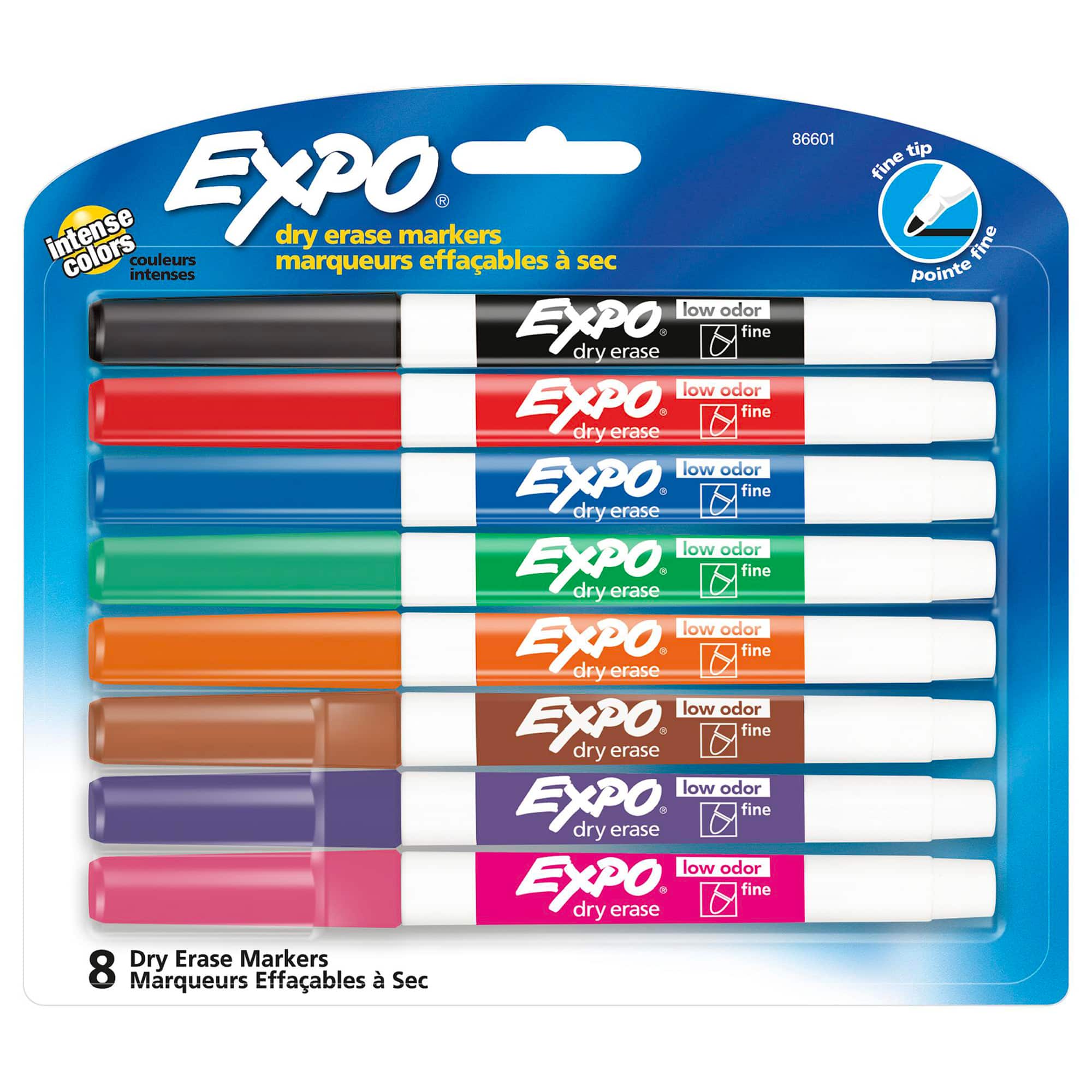 36 pack Fine Tip Dry Erase Color Markers