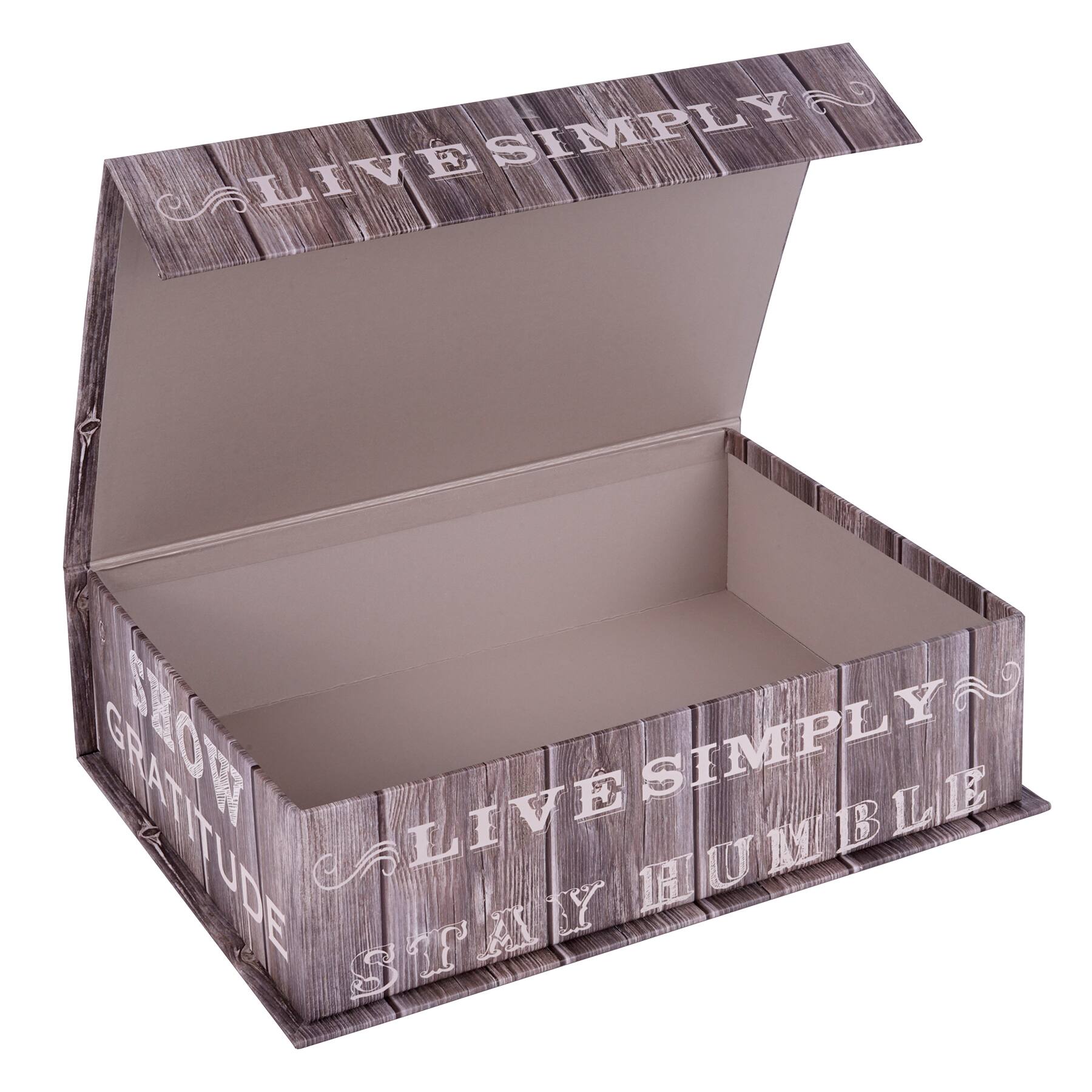 Find the Small Wooden Tab Box by Ashland® at Michaels