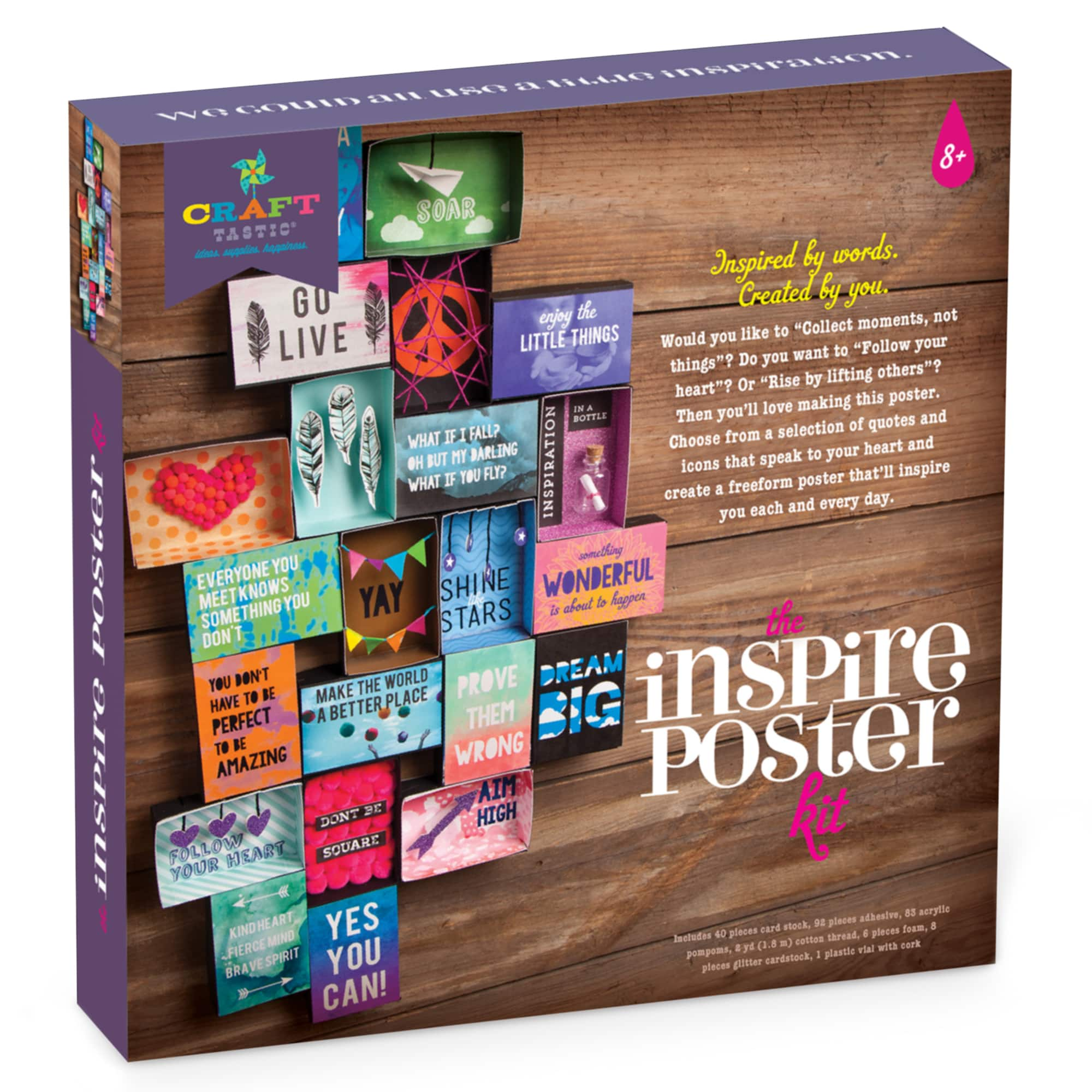 Shop For The Craft Tastic Inspire Poster Kit At Michaels