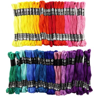 Embroidery Floss Value Pack by Loops & Threads®, 105ct. | Michaels